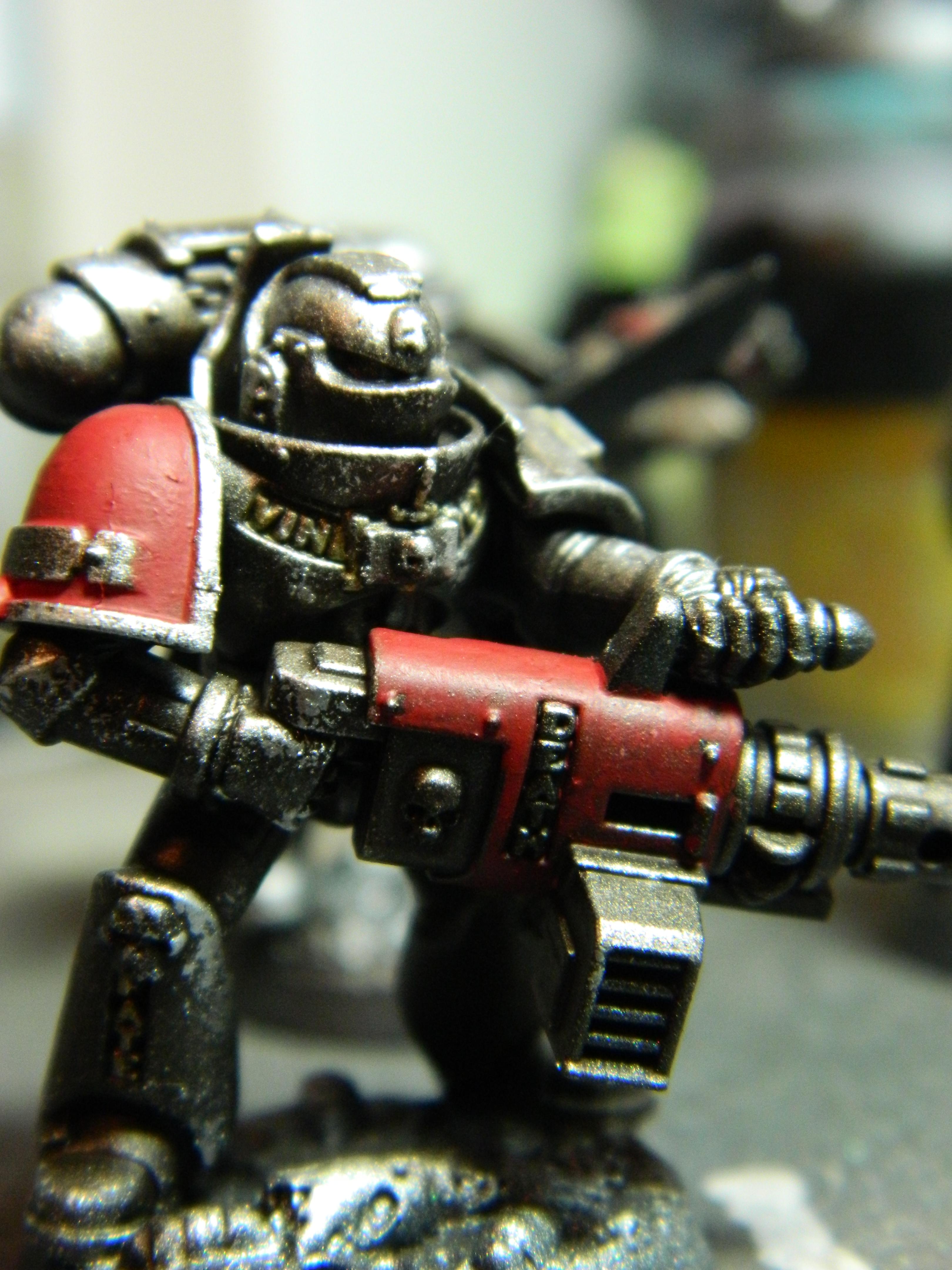 Damage, Force Weapon, Gk, Gray Knight, Grey Knights, Metal, Object Source Lighting, Paint Chipping, Psybolt, Weathered