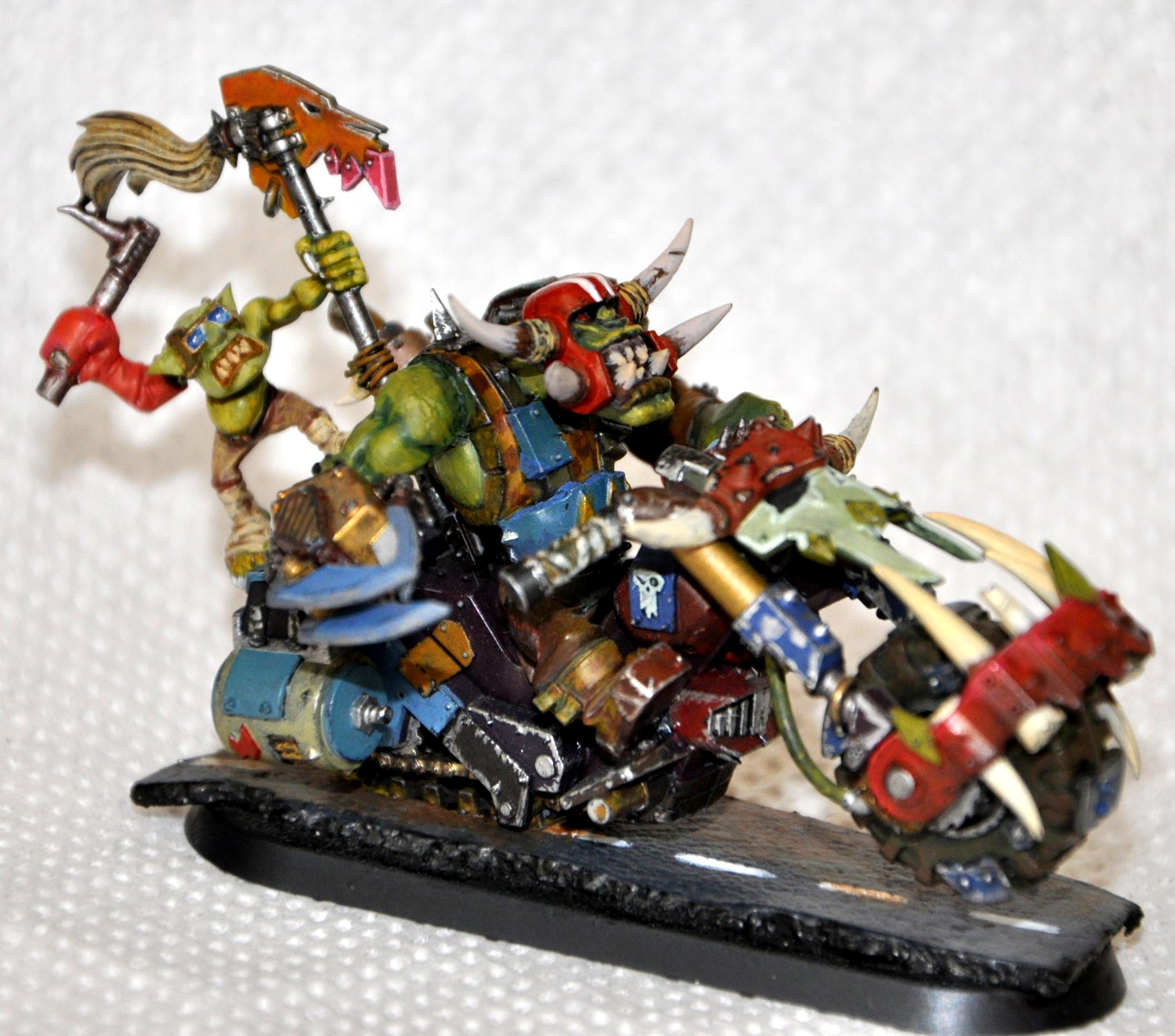 Bike, Conversion, Dakka Dakka, Fast, Moto, Nob, Orcs, Orks, Waaagh!