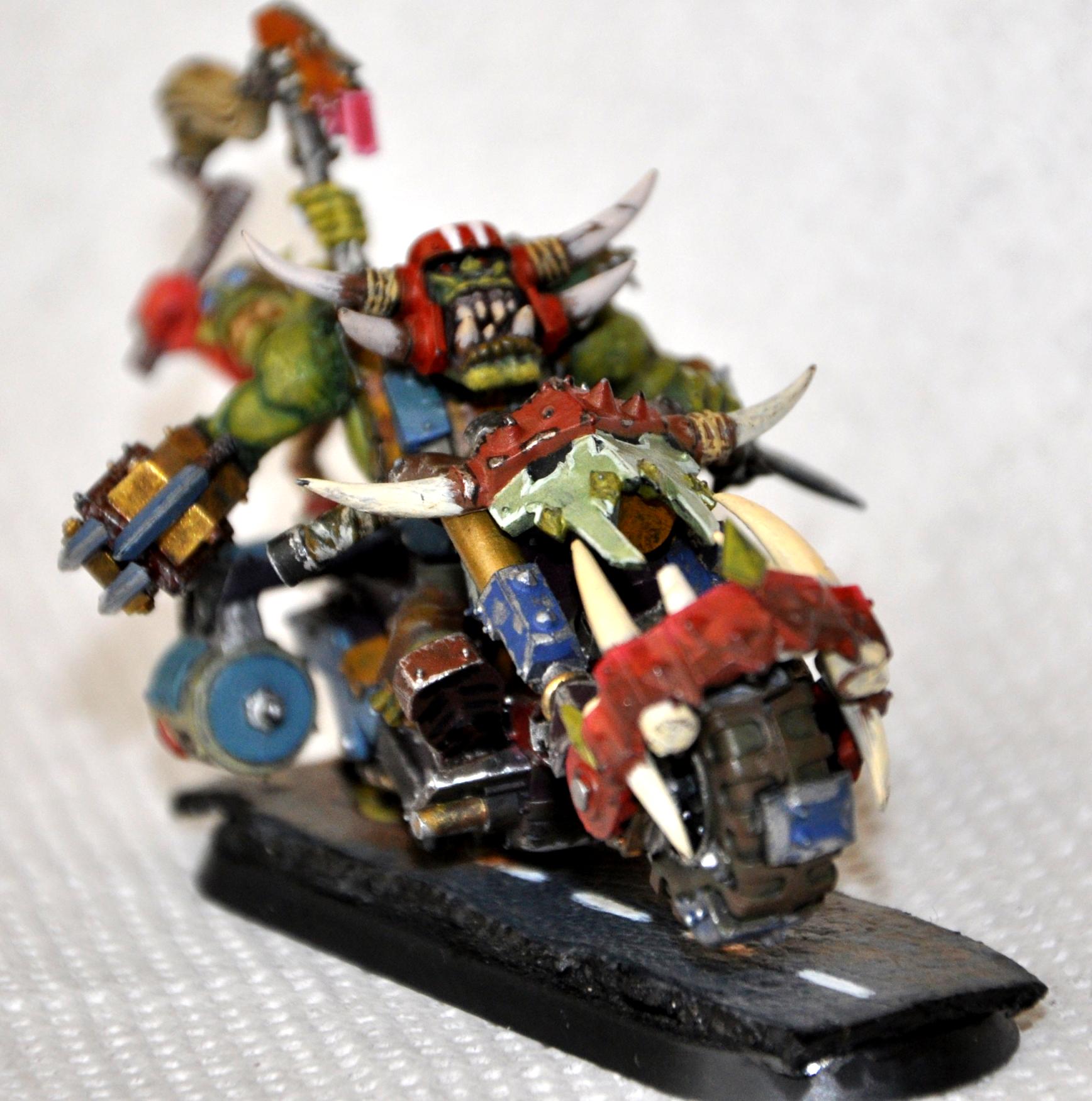Bike, Conversion, Dakka Dakka, Fast, Moto, Nob, Orcs, Orks, Waaagh!