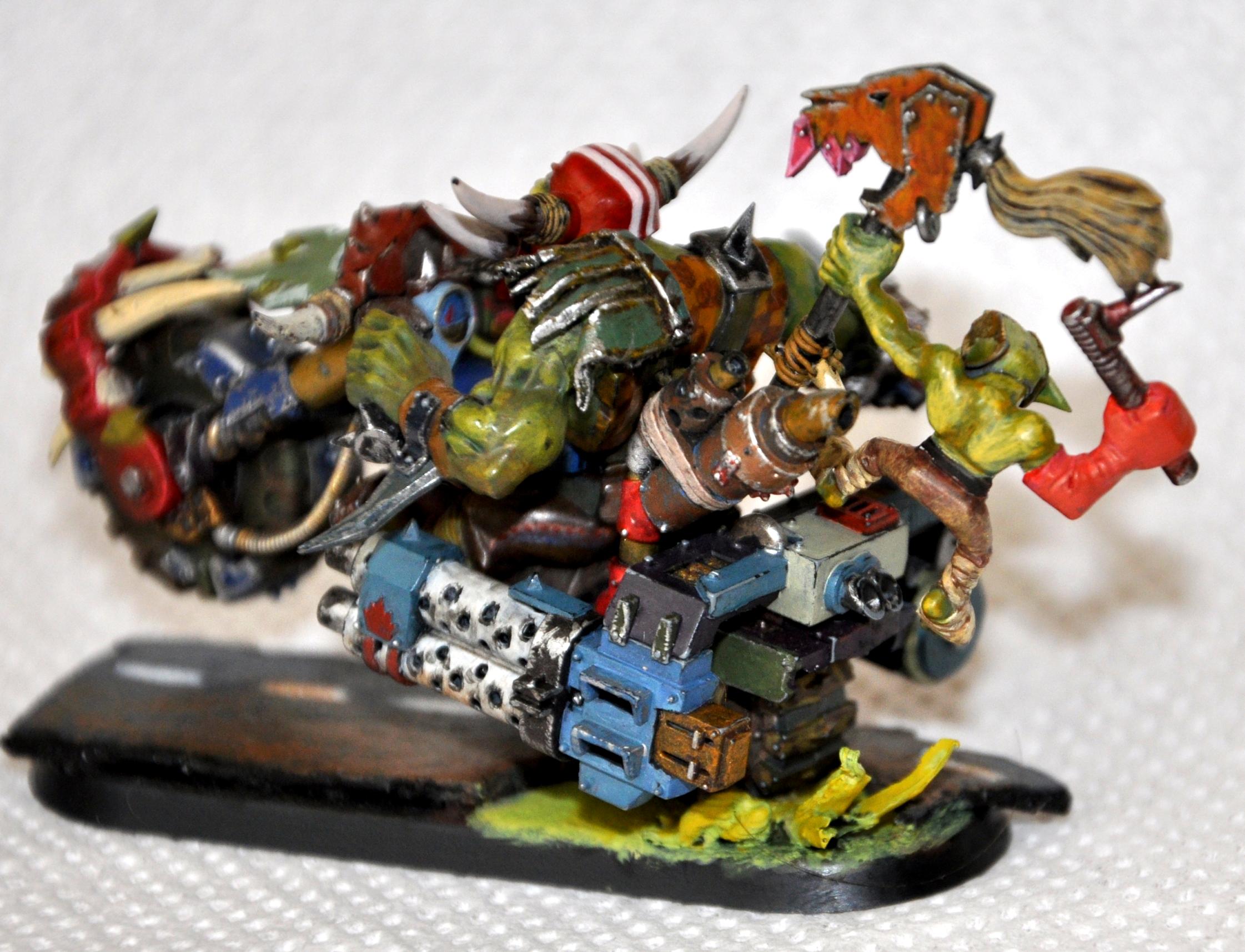 Bike, Conversion, Dakka Dakka, Fast, Moto, Nob, Orcs, Orks, Waaagh!