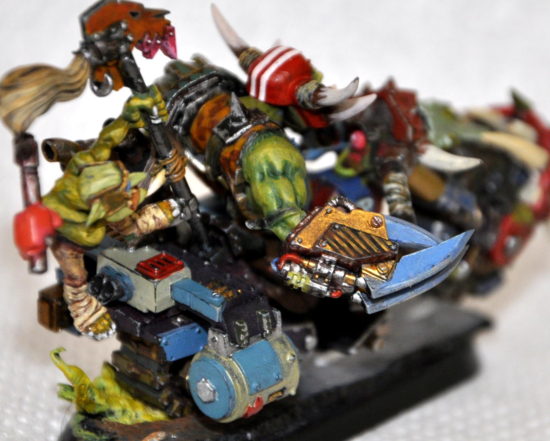 Bike, Conversion, Dakka Dakka, Fast, Moto, Nob, Orcs, Orks, Waaagh!