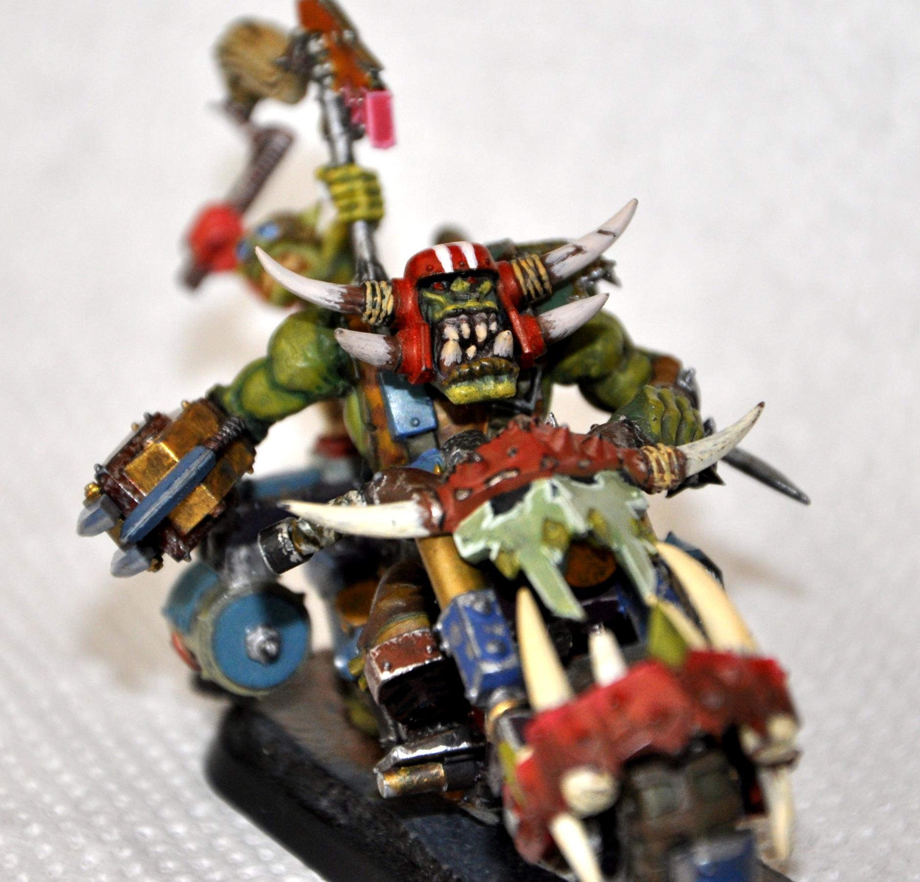 Bike, Conversion, Dakka Dakka, Fast, Moto, Nob, Orcs, Orks, Waaagh!