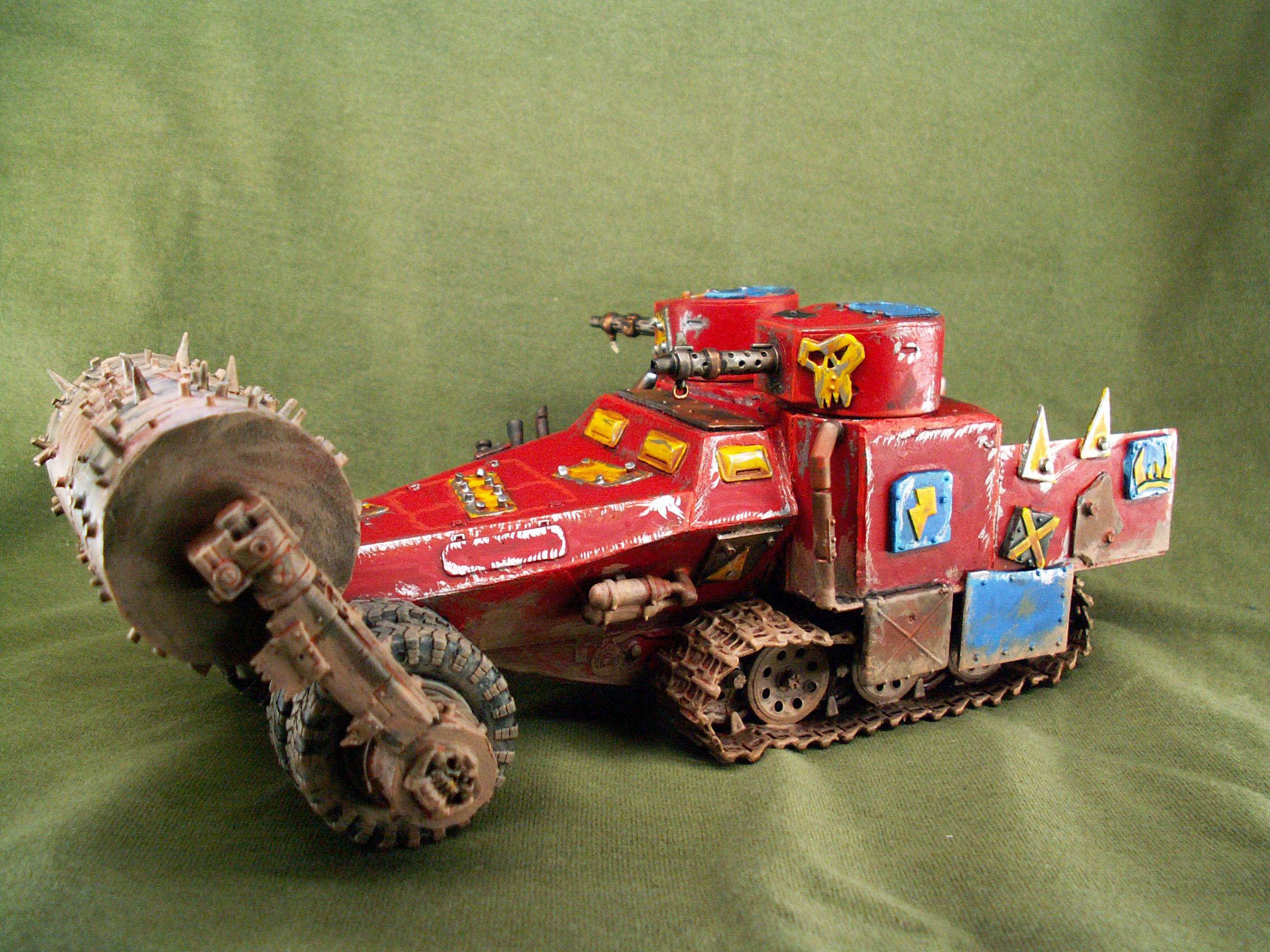 Battlewagon, Orks, Scratch Build