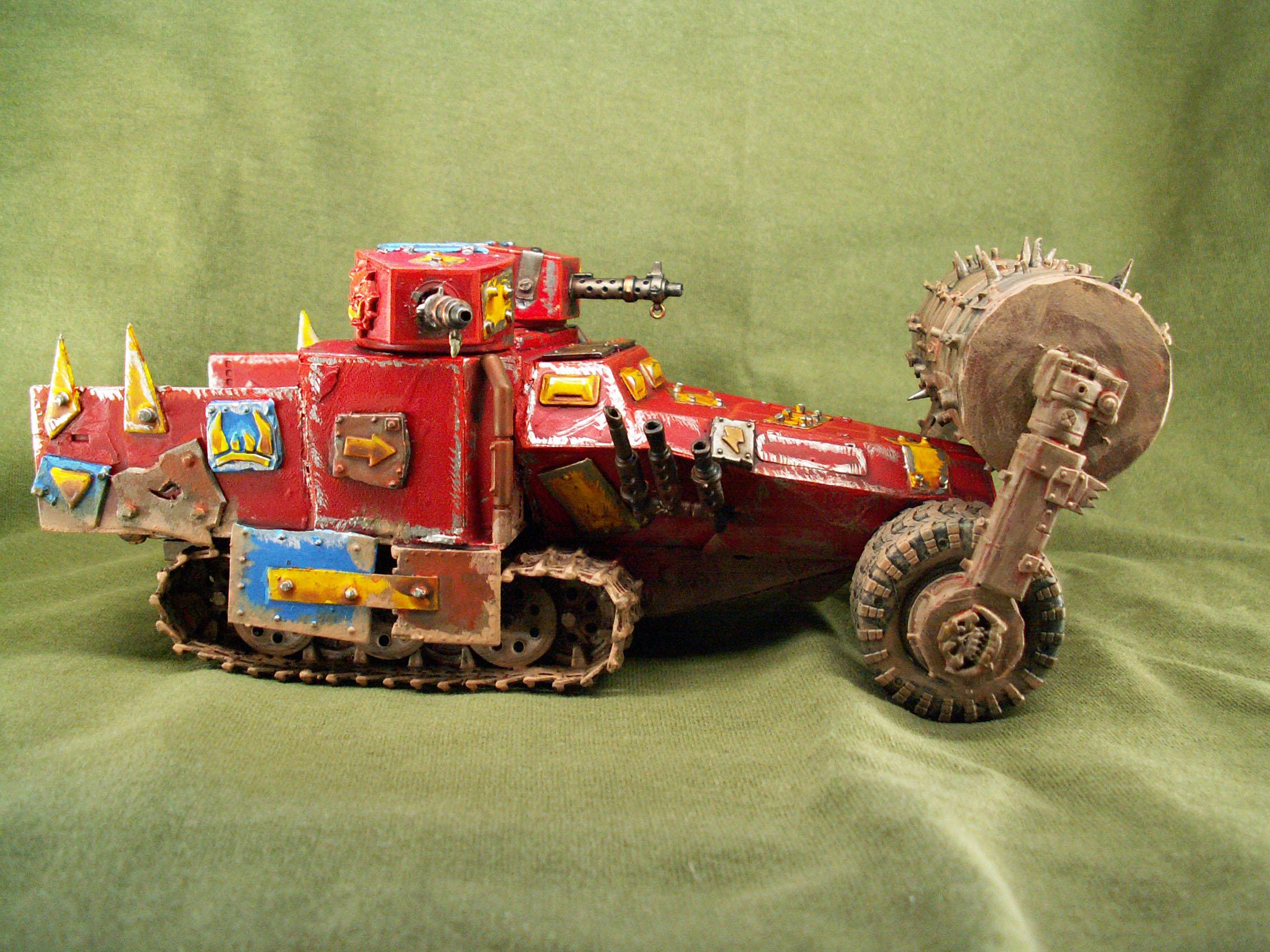 Battlewagon, Orks, Scratch Build