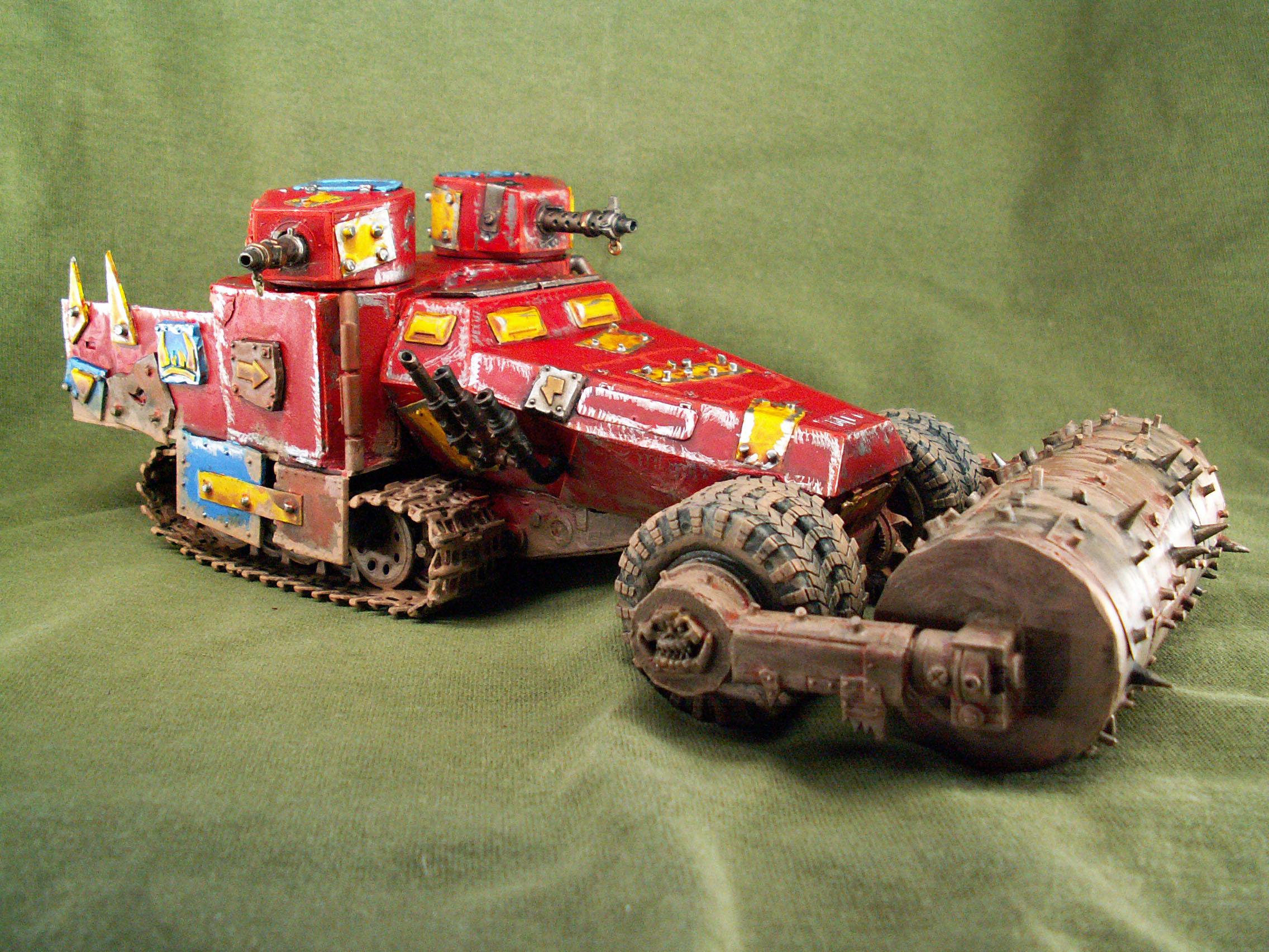 Battlewagon, Orks, Scratch Build