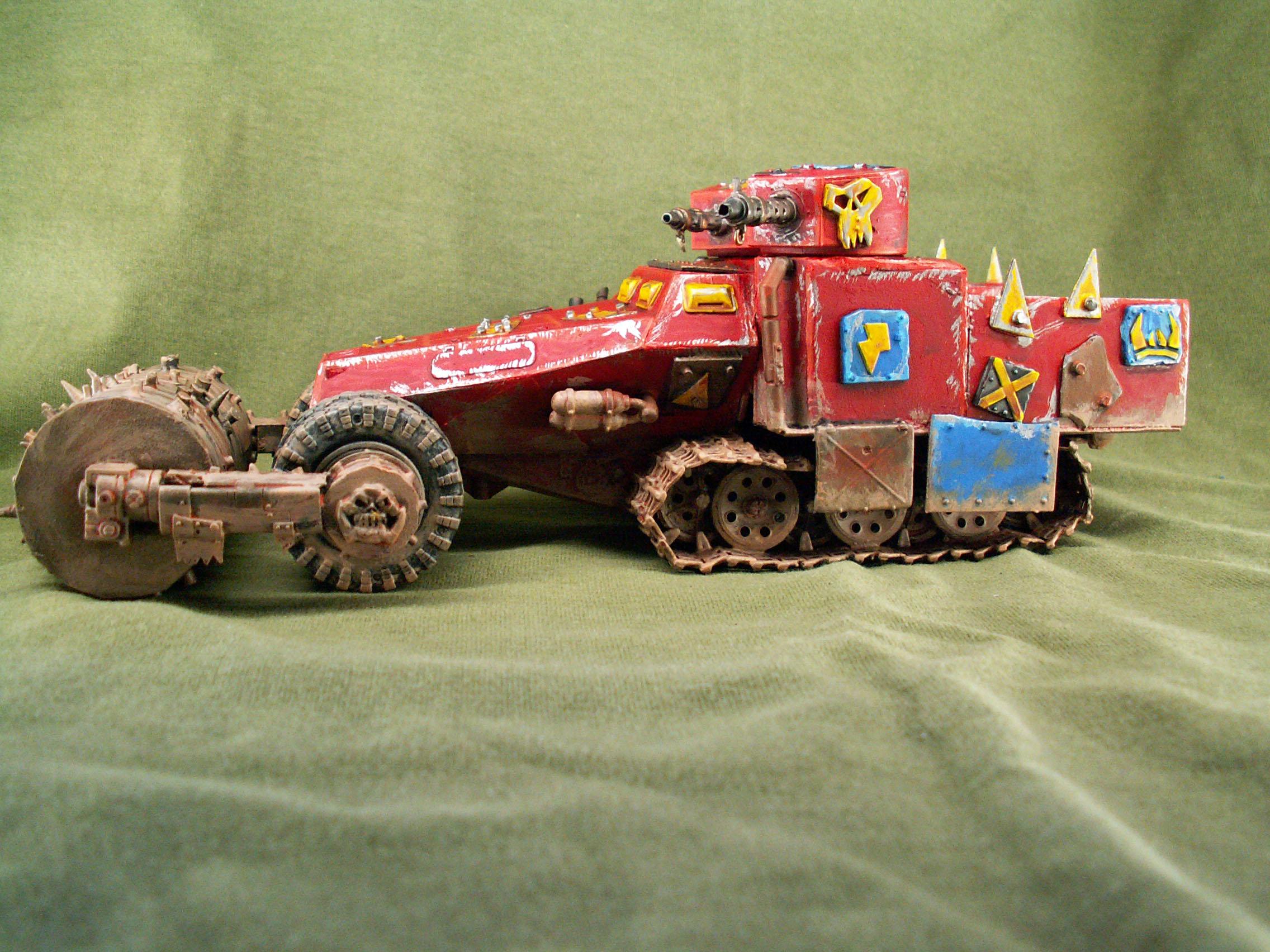 Battlewagon, Orks, Scratch Build