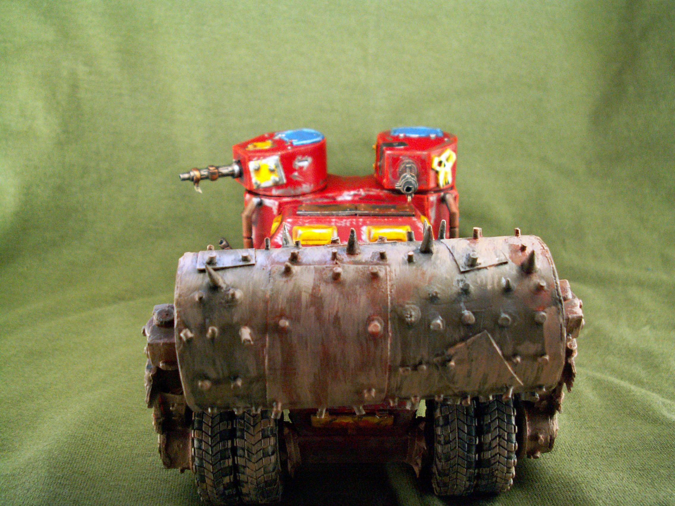 Battlewagon, Orks, Scratch Build