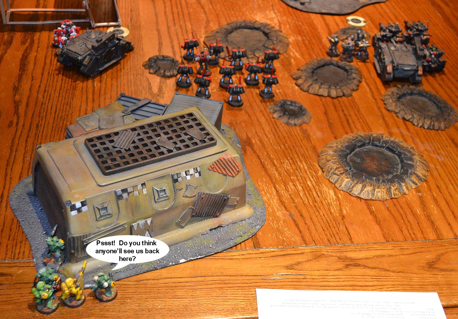 Battle Report, Mantis Warriros, Space Marines, Warhammer 40,000