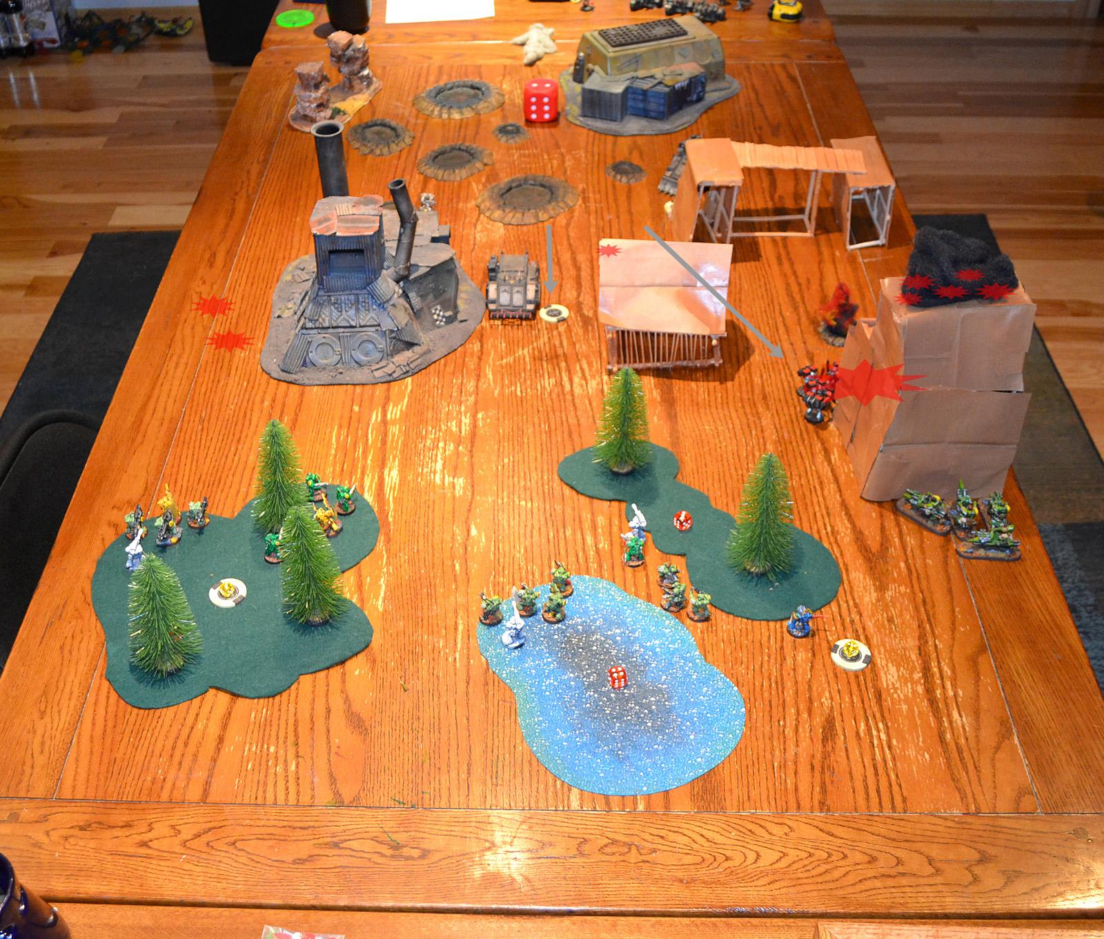 Battle Report, Mantis Warriros, Space Marines, Warhammer 40,000