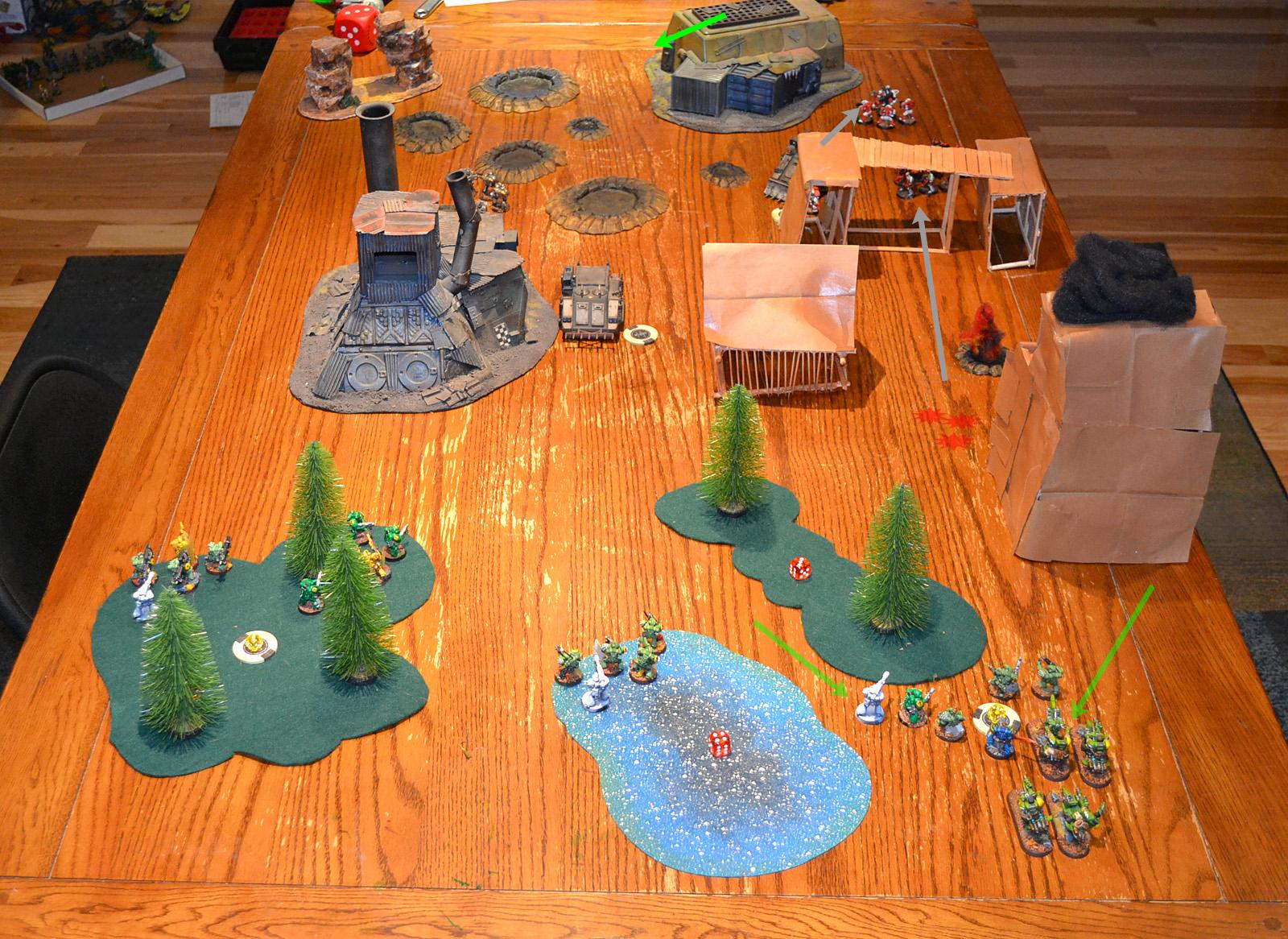 Battle Report, Mantis Warriros, Space Marines, Warhammer 40,000