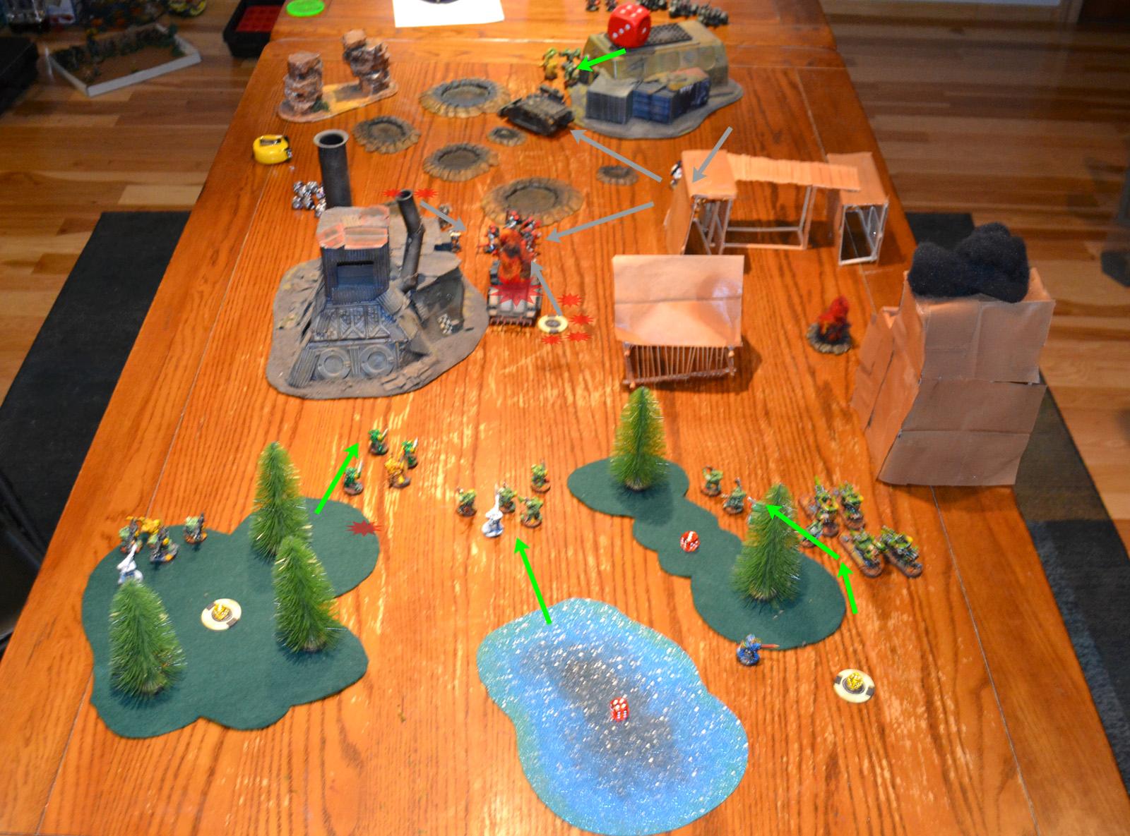 Battle Report, Mantis Warriros, Space Marines, Warhammer 40,000