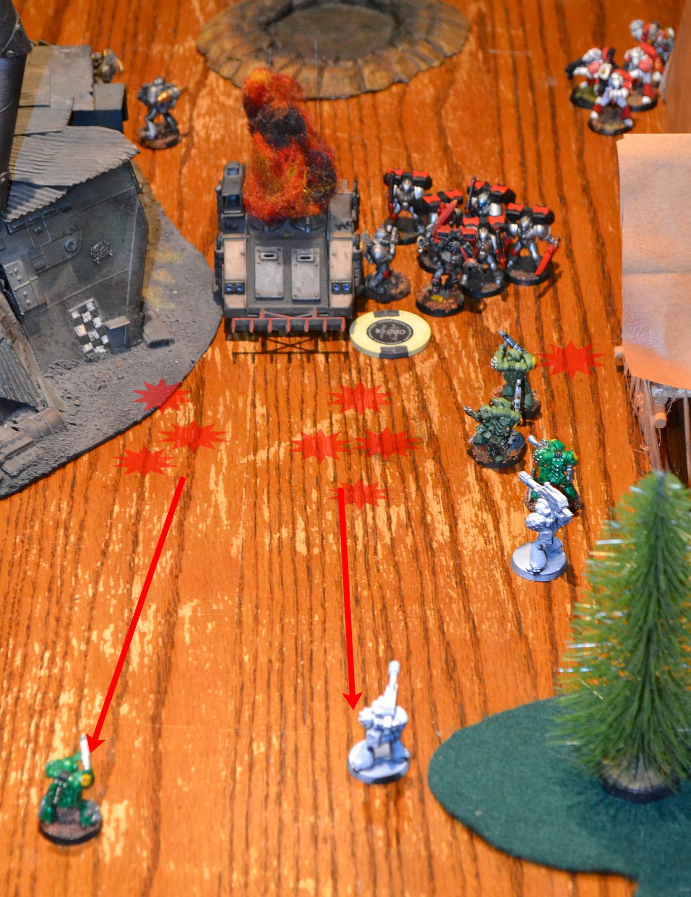 Battle Report, Mantis Warrior, Space Marines, Warhammer 40,000