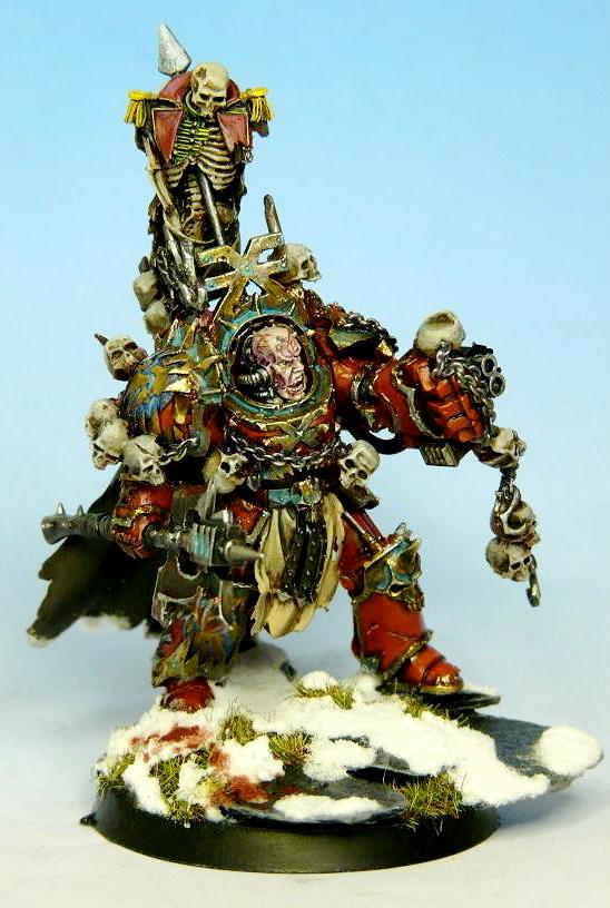 Chaos, Chaos Space Marines, Hereticus Astartes, Khorne, Terminator Armor, Zhufor