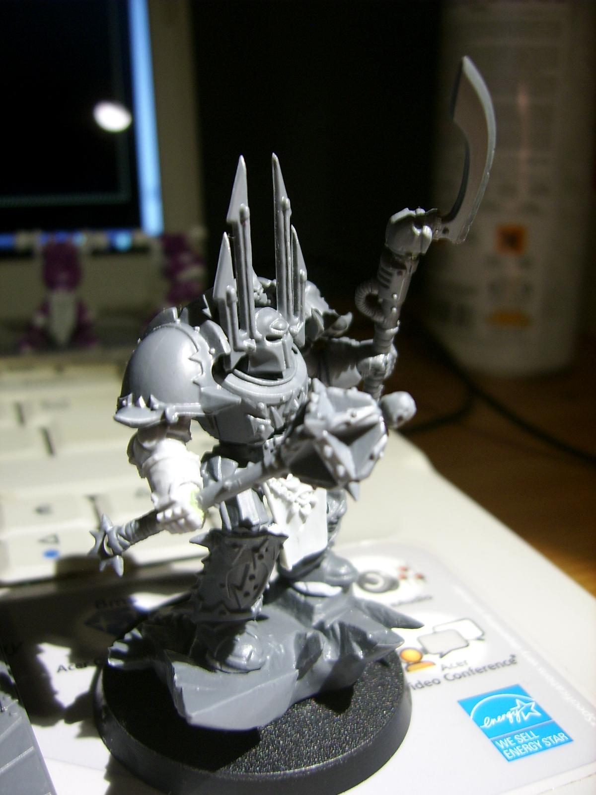Chaos, Conversion, Kitbash, Sorcerer, Tzeentch, Tzeentch Sorcerer