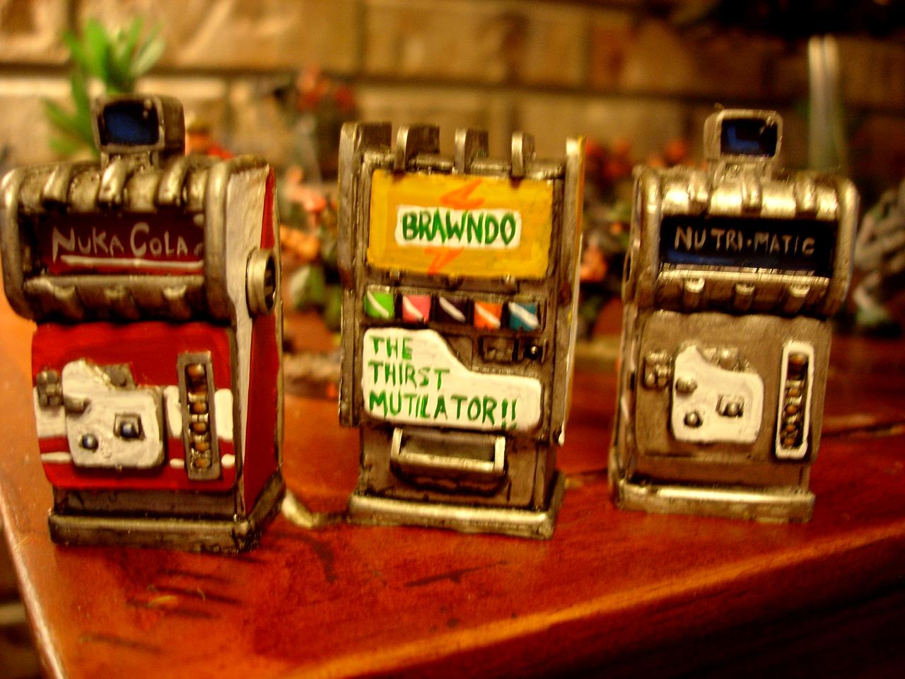 Catachan, Imperial Guard, Necromunda, Terrain, Urban, Vending Machines, Warhammer 40,000, Warhammer Fantasy