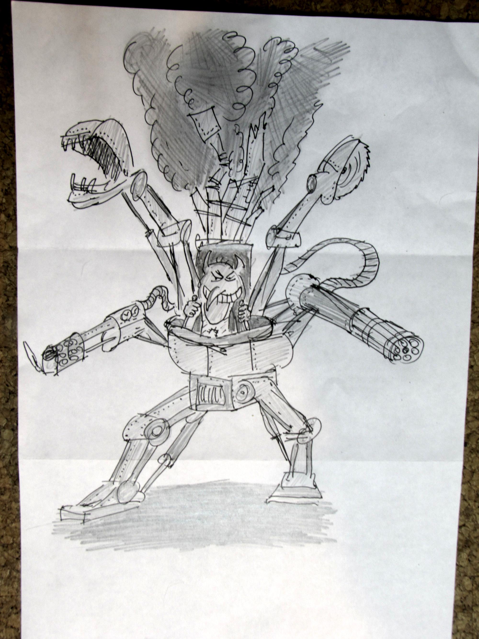 Deff Dred sketch