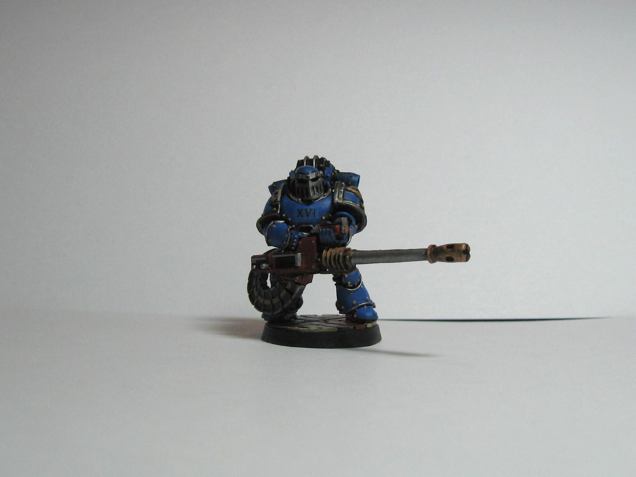 Autocannon, Chaos Space Marines, Horus Heresy, Mkiii, Mkiii Armor