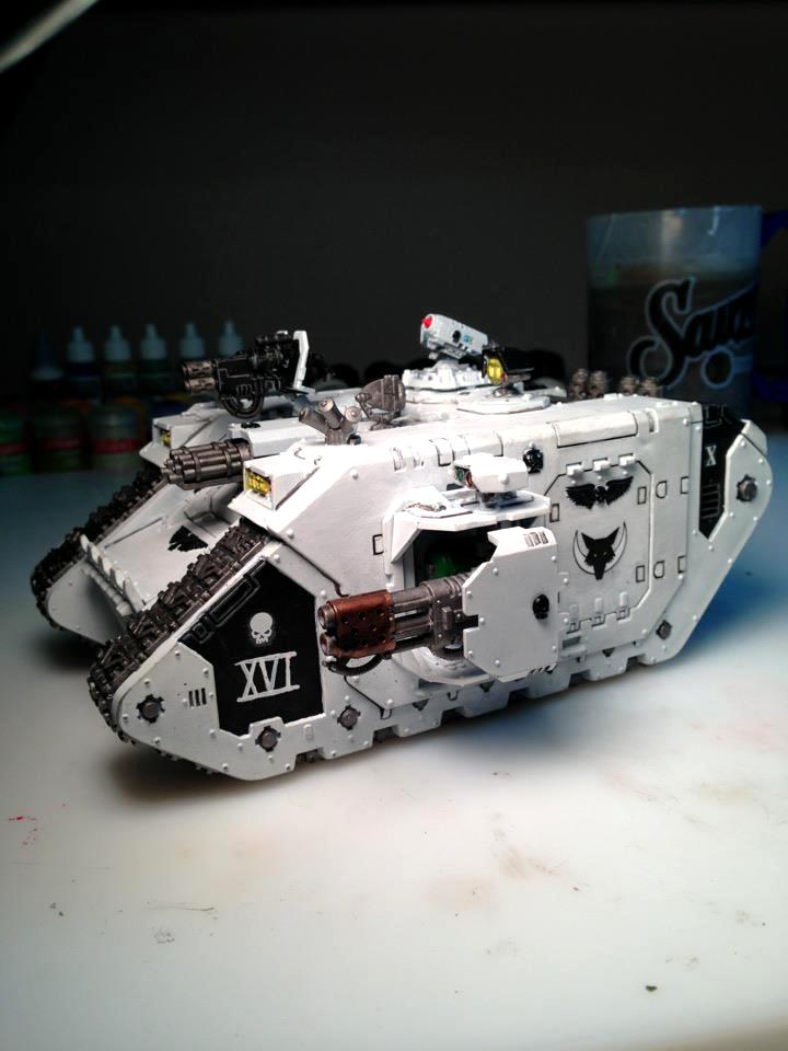 Landraider Redeemer, Luna Wolves, Space Marines