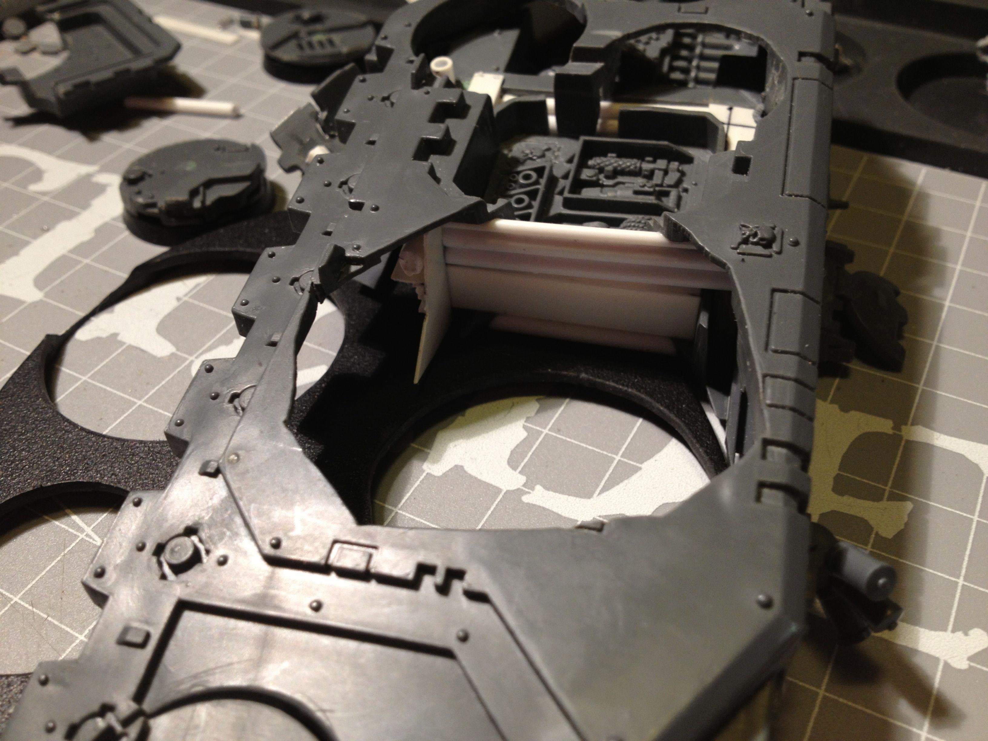 Da Dark Angelz, Orks, Warboss, Work In Progress