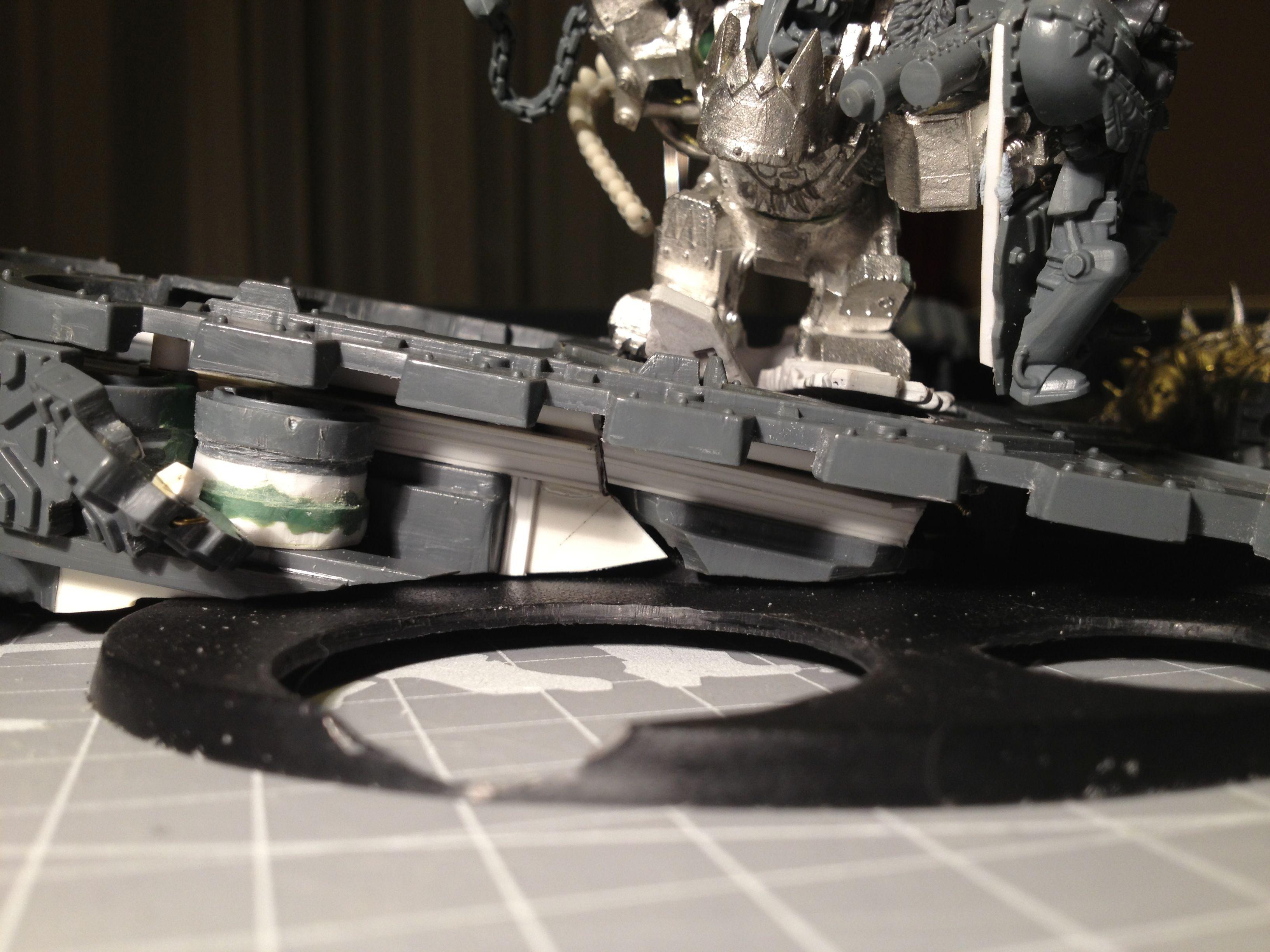 Da Dark Angelz, Orks, Warboss, Work In Progress