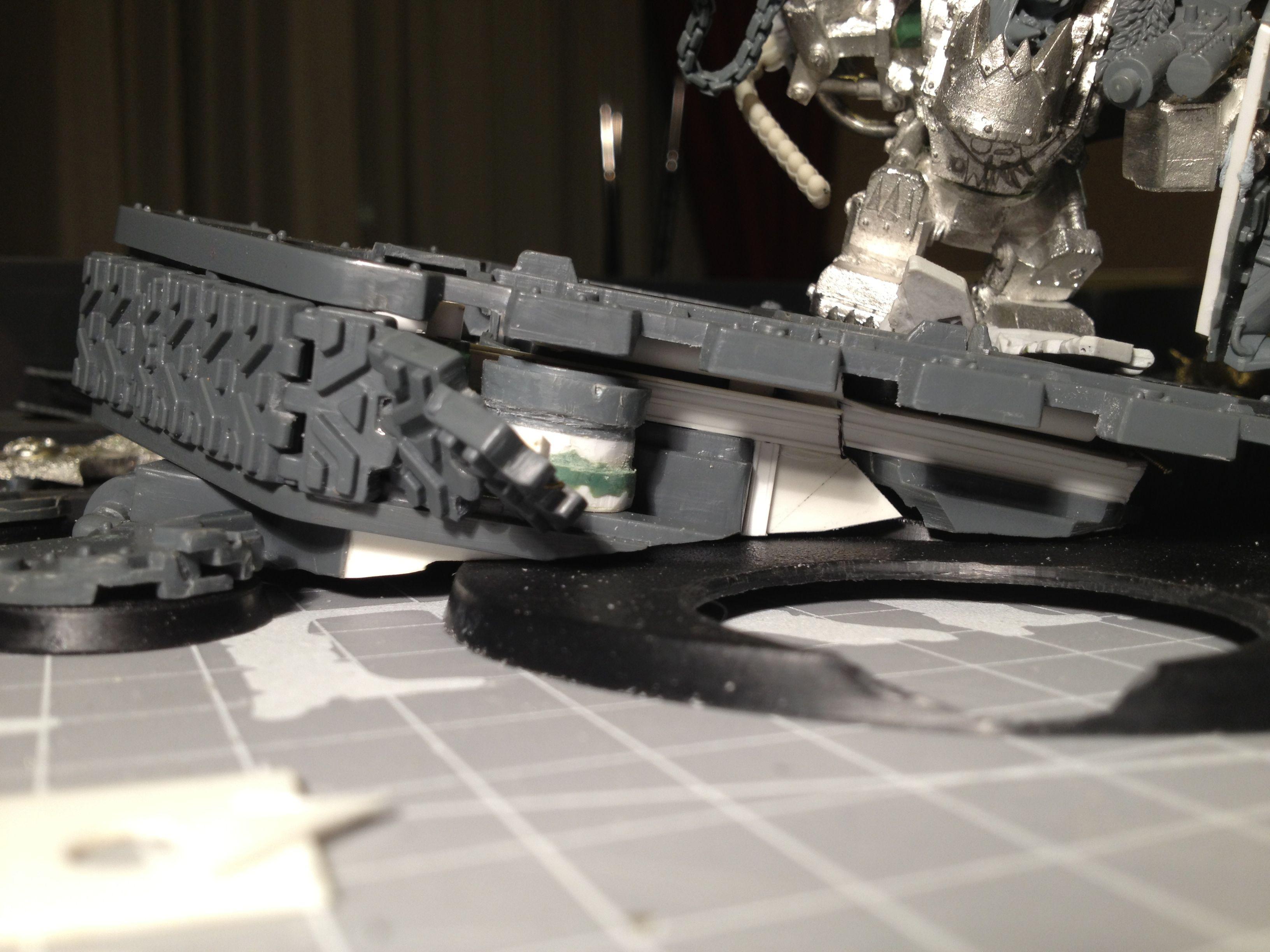 Da Dark Angelz, Orks, Warboss, Work In Progress