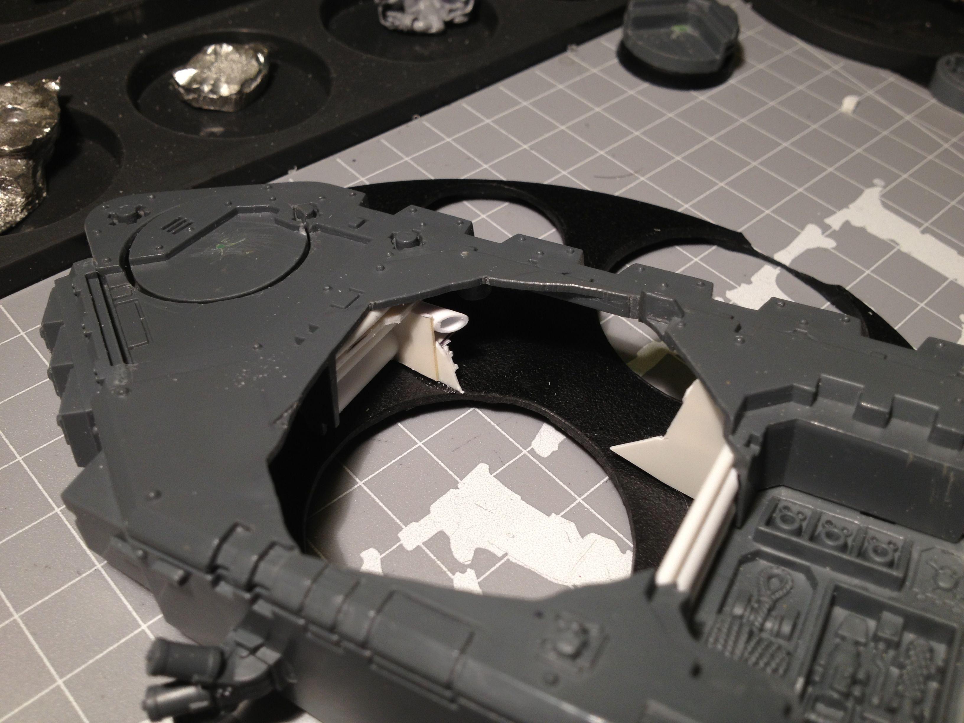 Da Dark Angelz, Orks, Warboss, Work In Progress