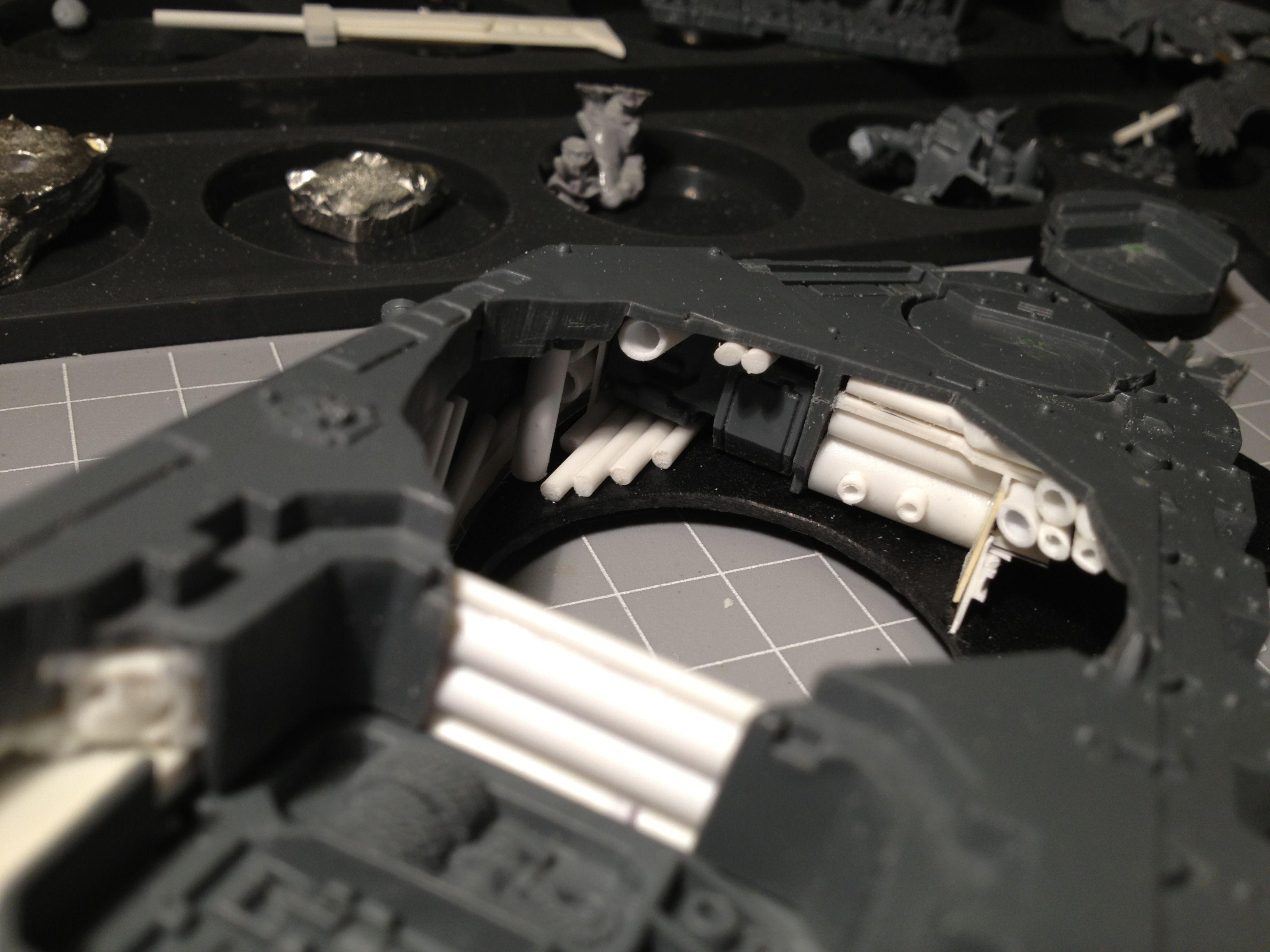 Da Dark Angelz, Orks, Warboss, Work In Progress