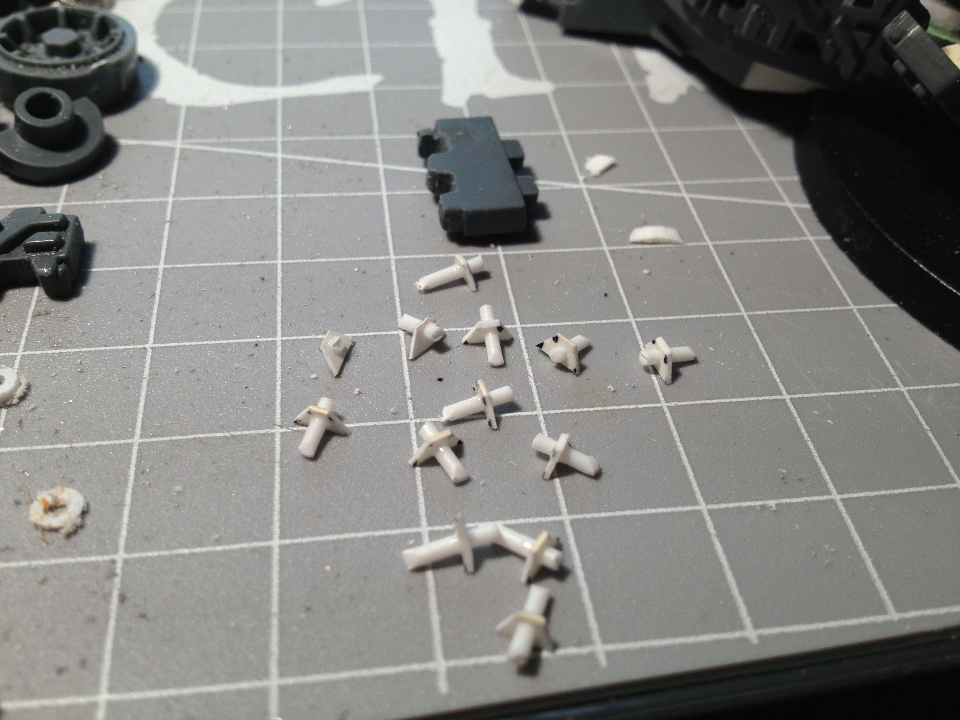 Da Dark Angelz, Orks, Warboss, Work In Progress