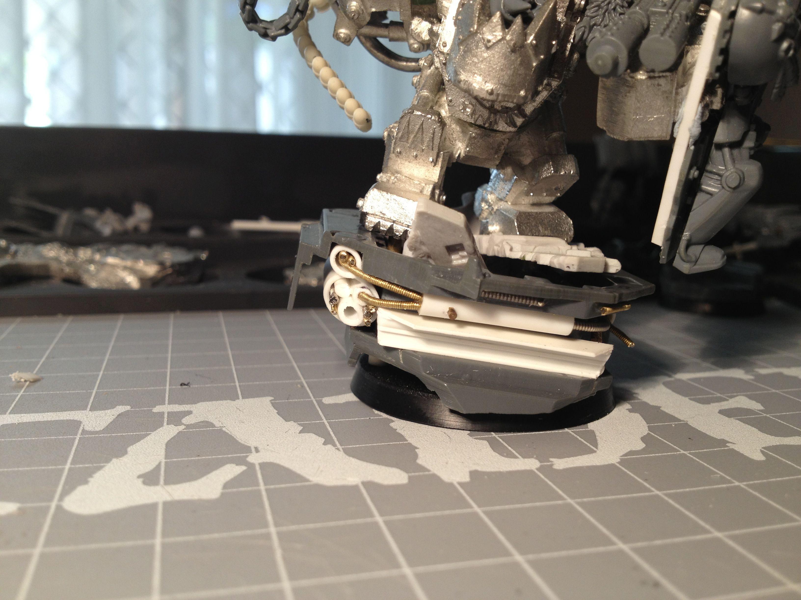 Da Dark Angelz, Orks, Warboss, Work In Progress