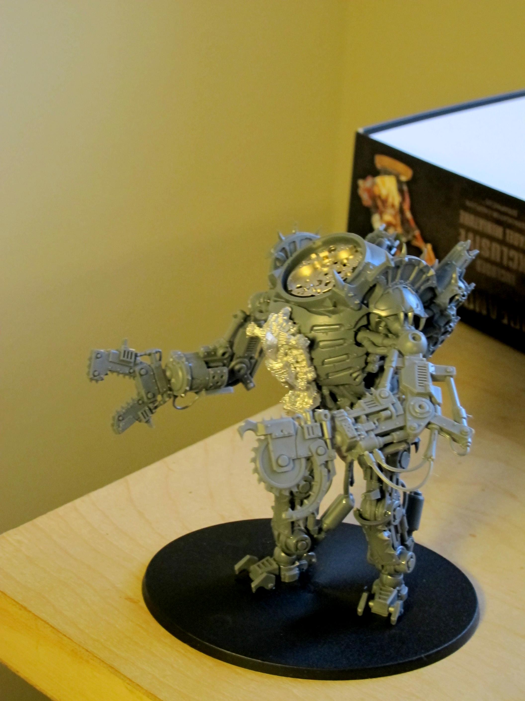 Chaos, Conversion, Dreadknight, Mauler Fiend, Maulerfiend, Maulerfiend Conversion, Mechanicus Knight, Penitent Engine, Titan, Walker