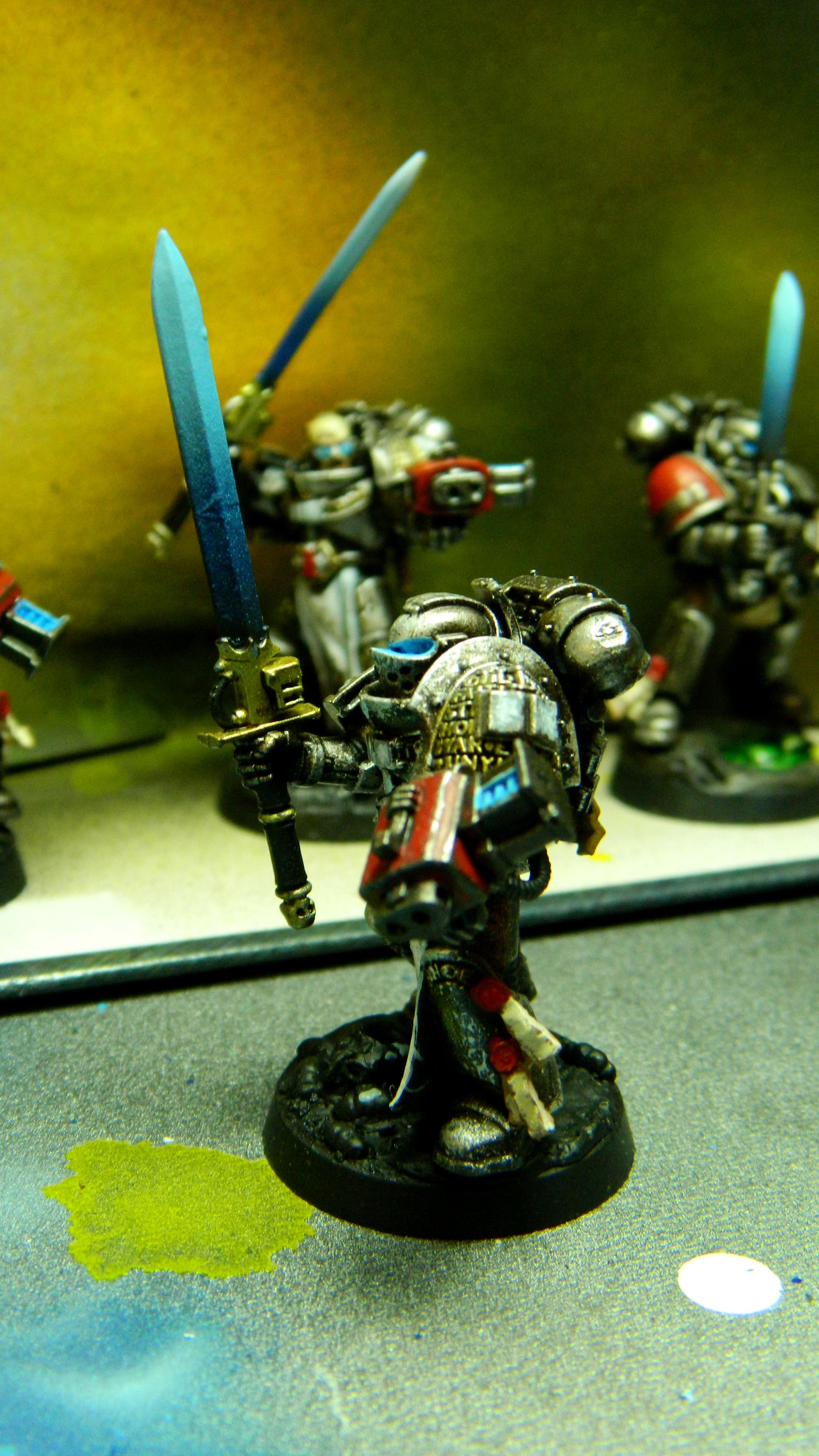 Force Weapon, Gk, Gray Knight, Grey Knights, Metal, Object Source Lighting, Psybolt, Weathered