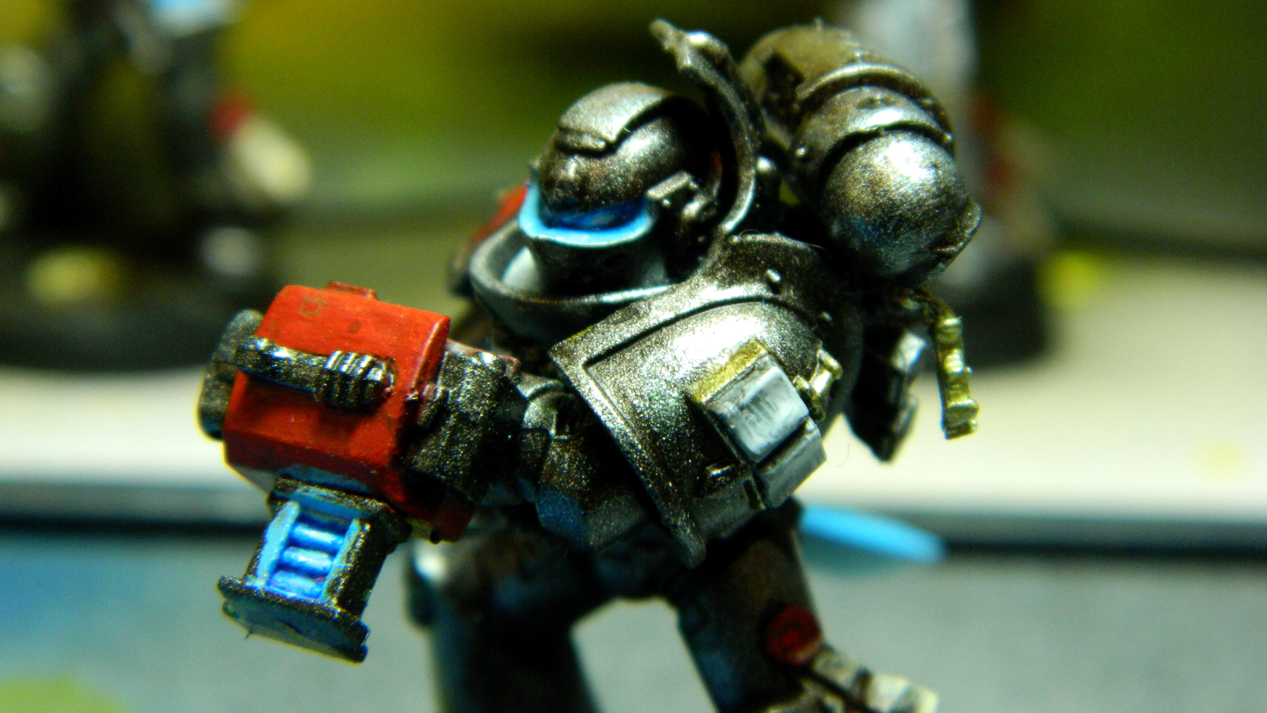Force Weapon, Gk, Gray Knight, Grey Knights, Metal, Object Source Lighting, Psybolt, Weathered