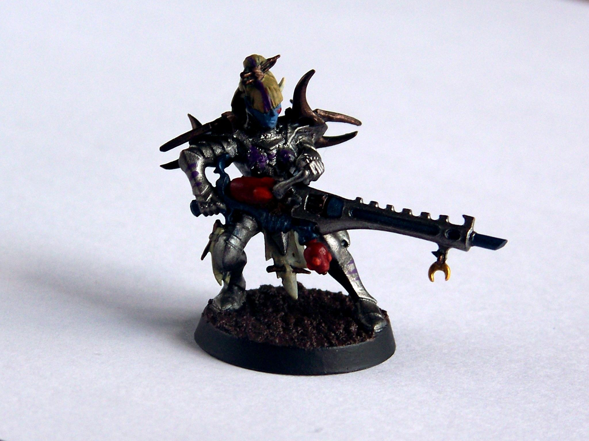 Dark Eldar, Kabalite Warrior, Splinter Cannon, Warhammer 40,000