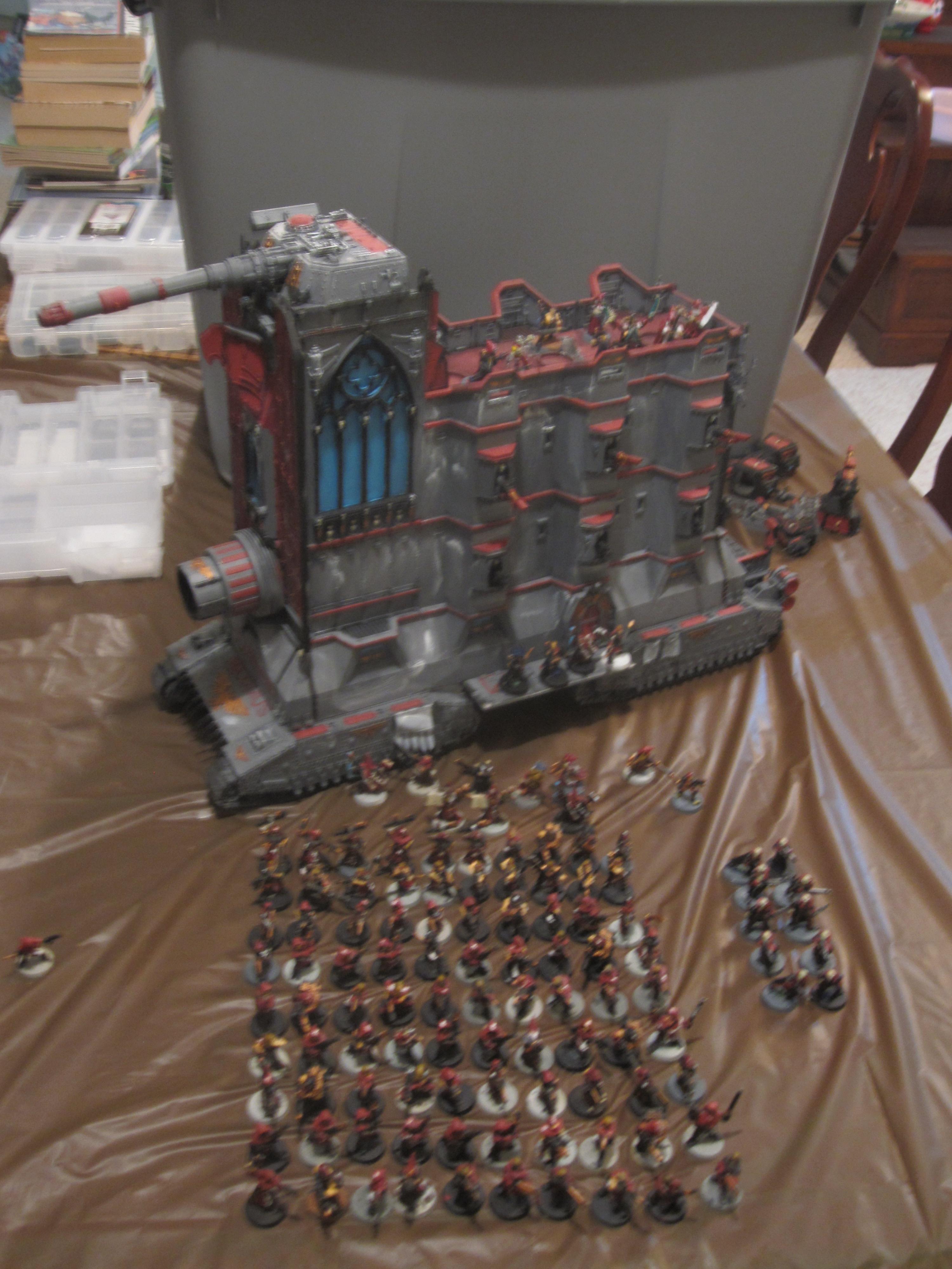 Bastion, Leviathan, Necromunda, Shrine Of The Aquilla, Super-heavy