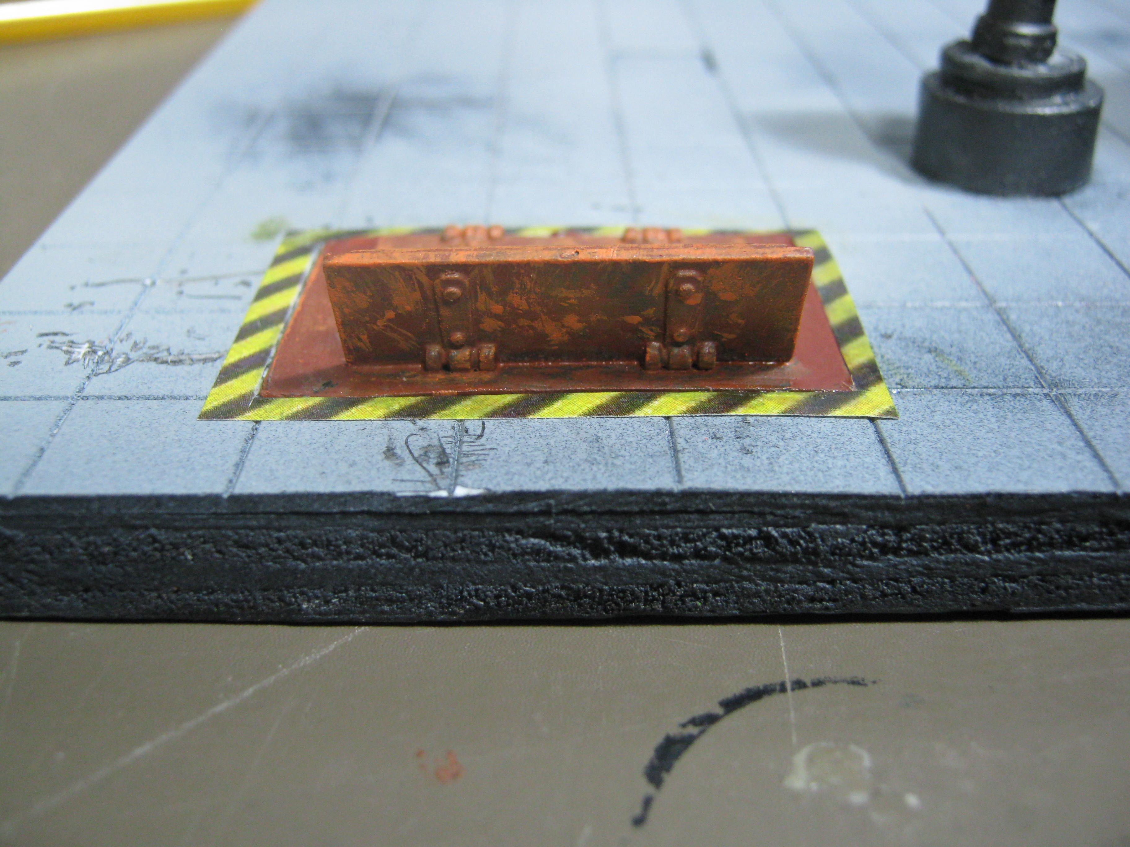 Necromunda, Rust Effect, Scratch Build, Terrain, Warhammer 40,000