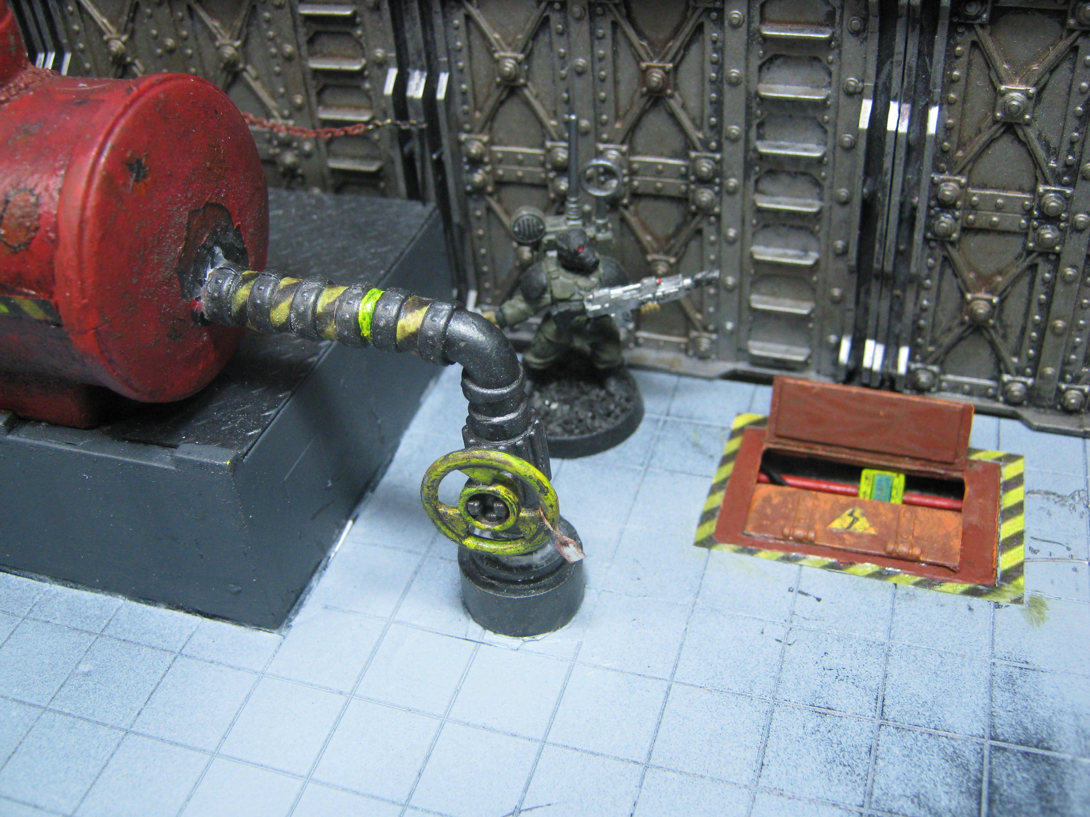 Necromunda, Rust Effect, Scratch Build, Terrain, Warhammer 40,000