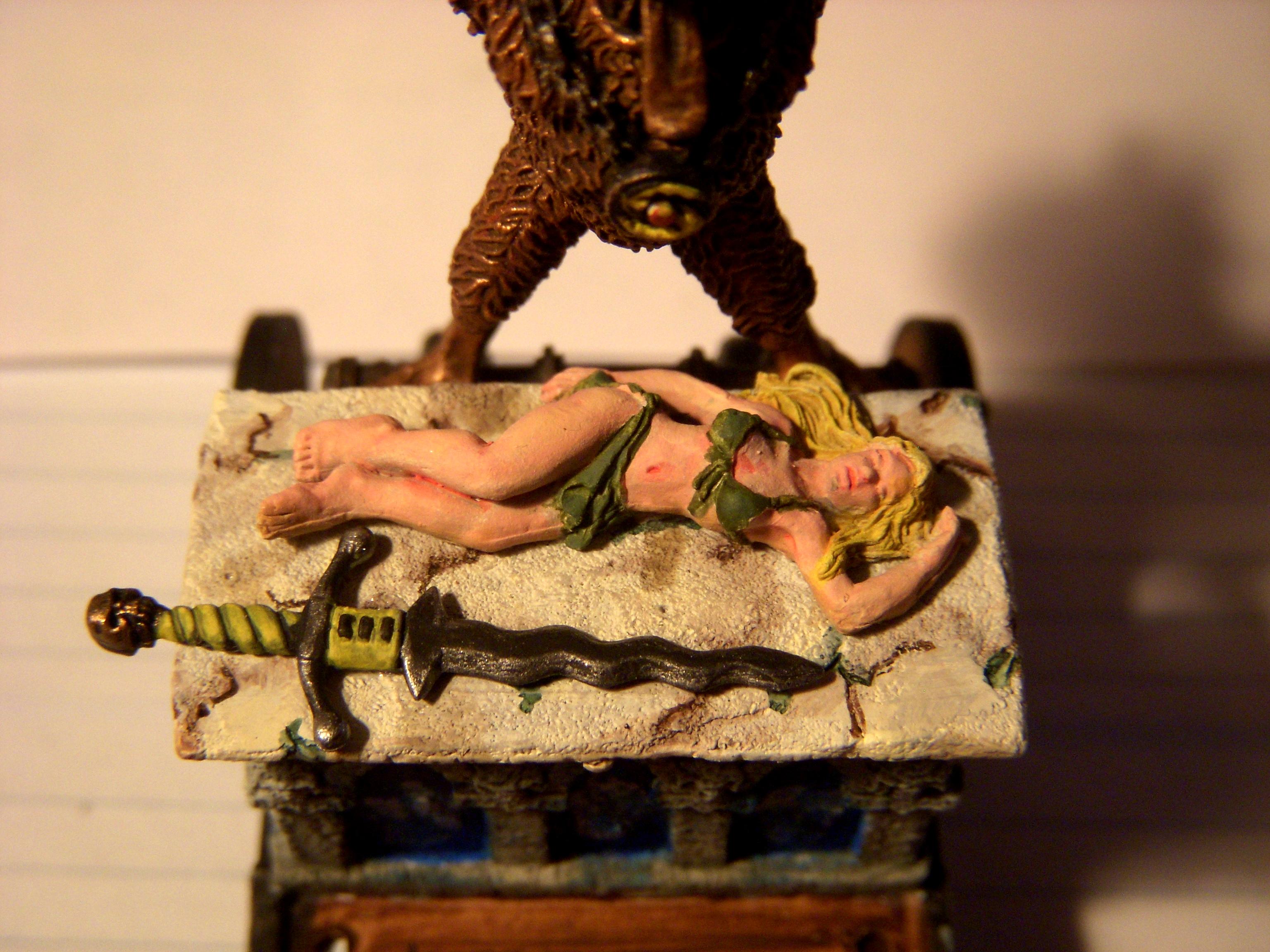 Conversion, Damsel, War Altar, Warhammer Fantasy, Wfb, Work In Progress
