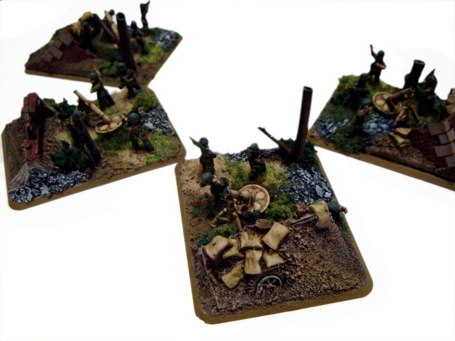 Fallschrimjager, Flames Of War, Heavy Mortars