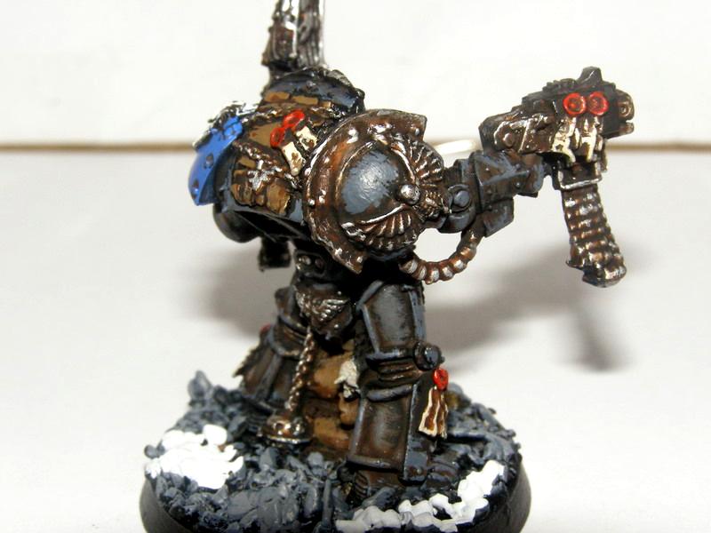 Chaplain, Chaplin, Space Marines, Terminator Armor