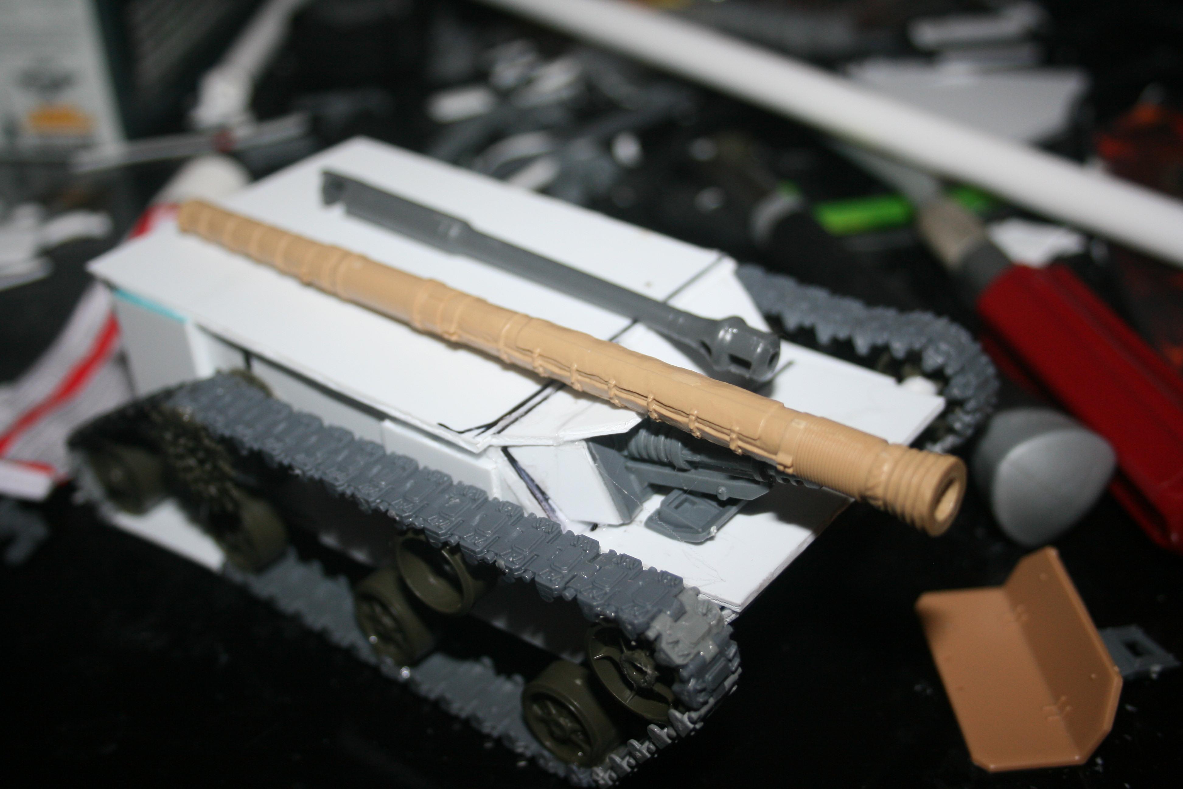 Vanguard Battle Tank, guns