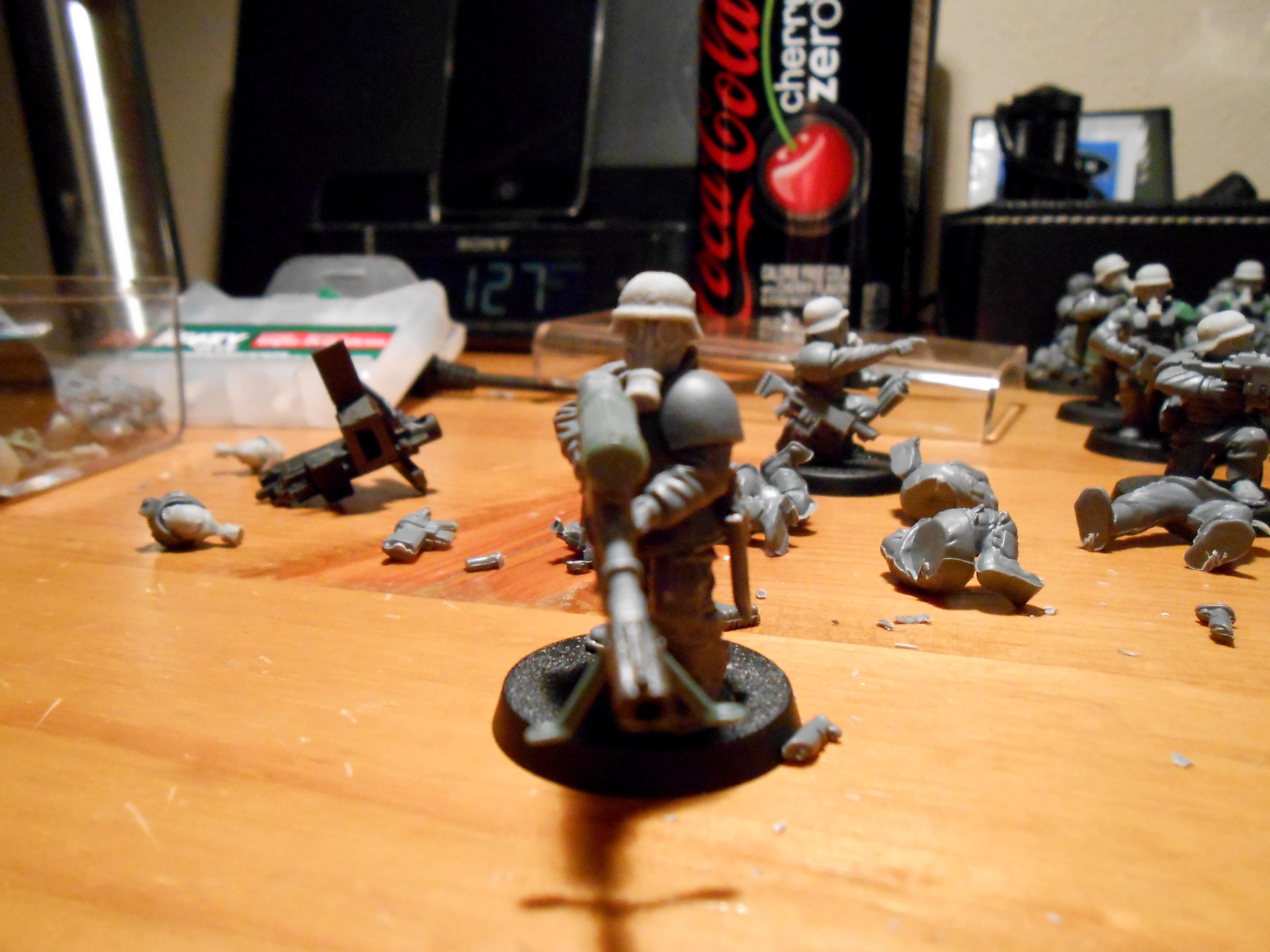 Gas Mask, Imperial Guard, Snipers