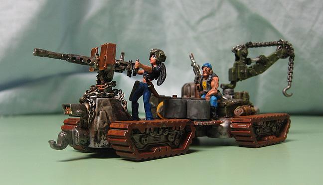 Civilian, Crawler, Mining, Necromunda, Terrain, Vehicle