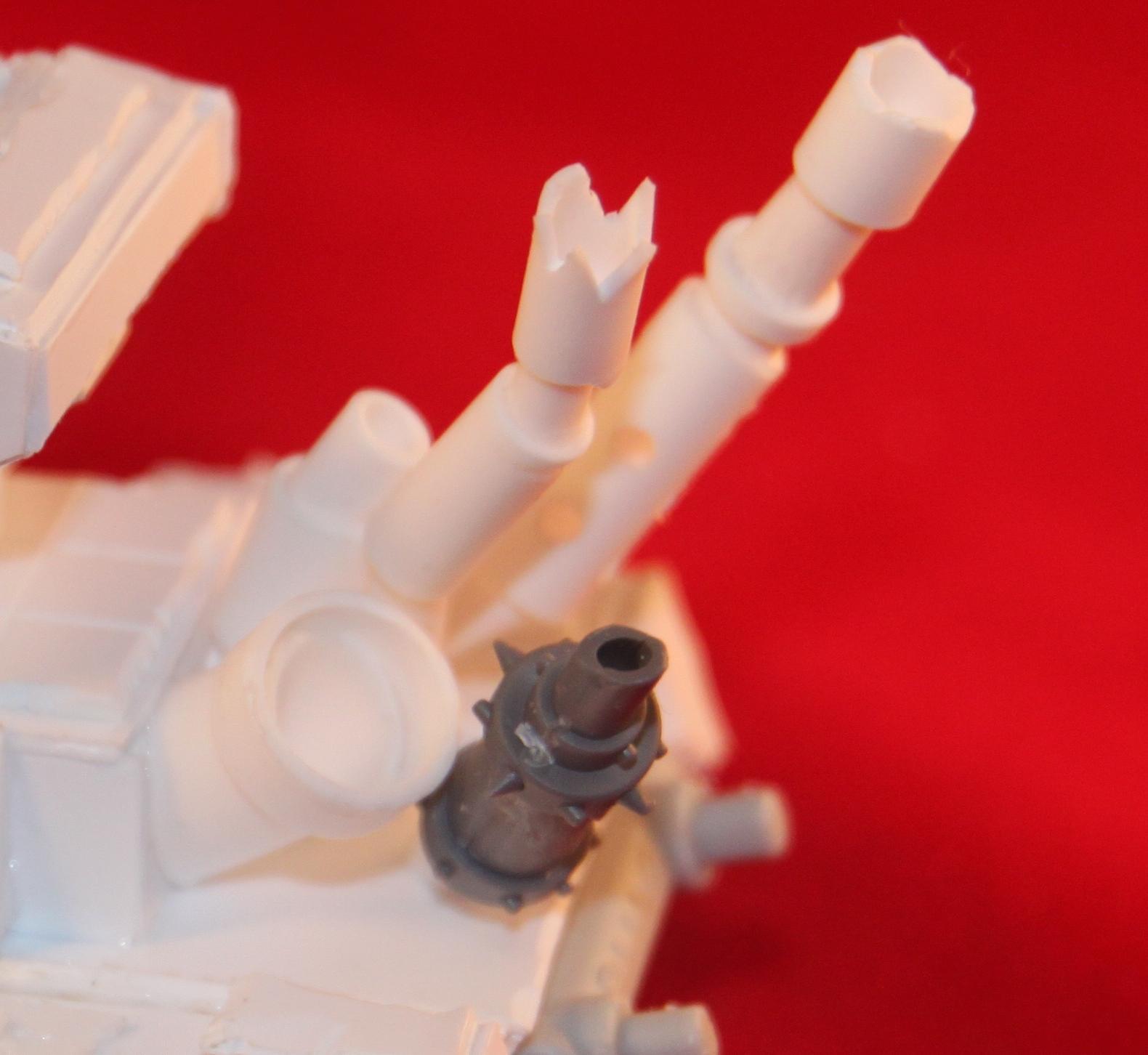 Grot Tank, Orkuisition, Scratcgbuild, Work In Progress