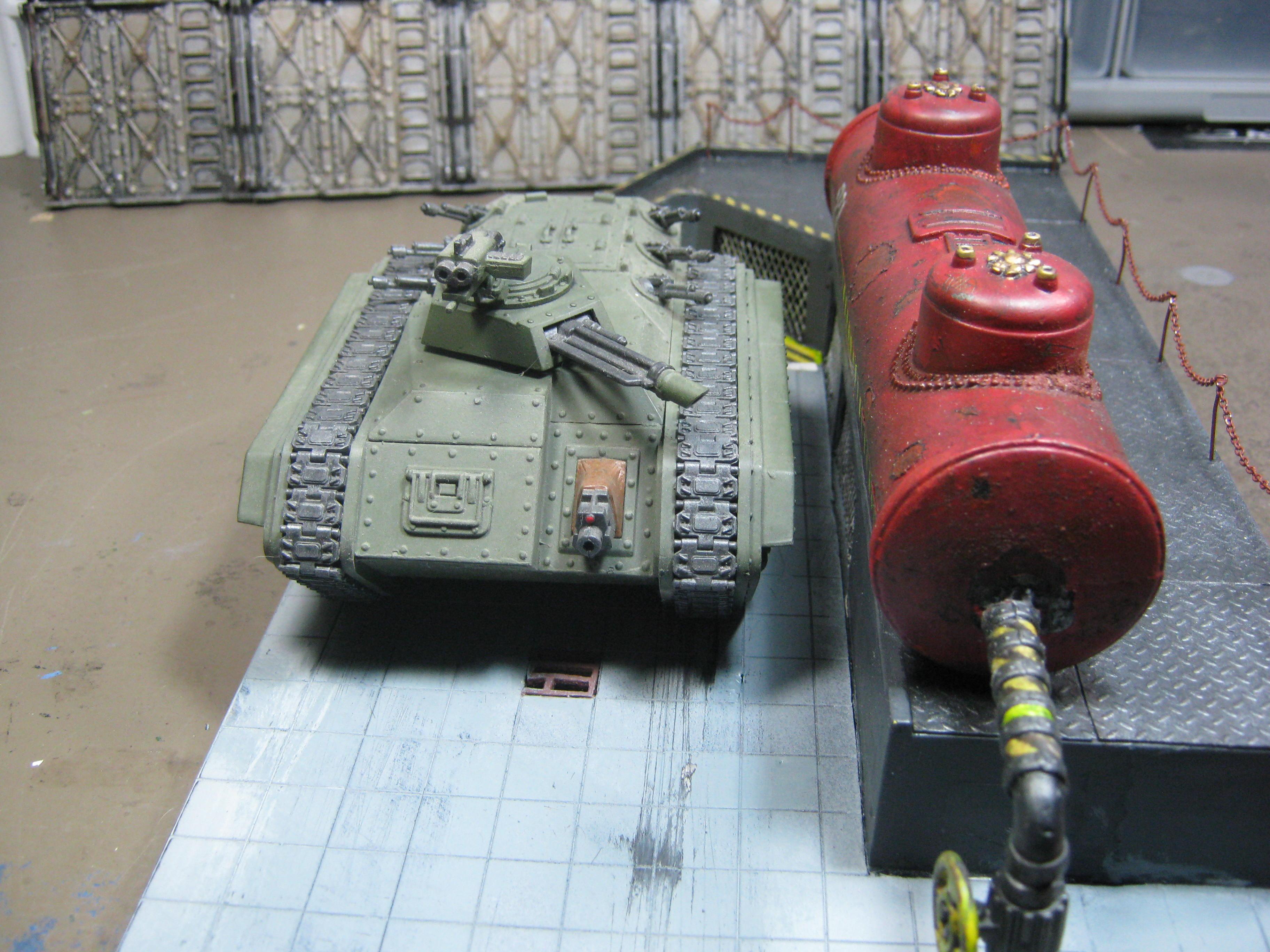 Necromunda, Rust Effect, Scratch Build, Terrain, Warhammer 40,000