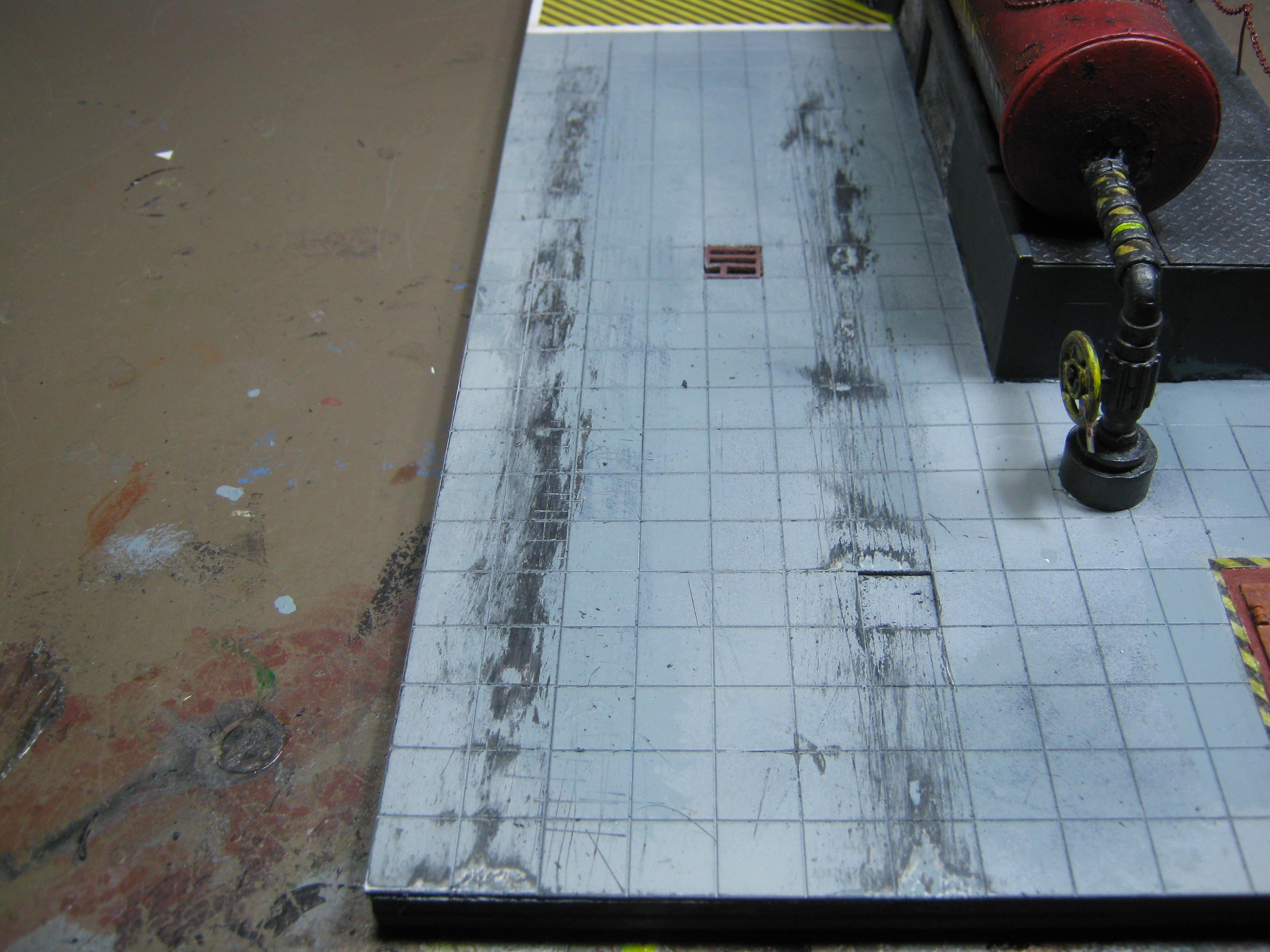 Necromunda, Rust Effect, Scratch Build, Terrain, Warhammer 40,000
