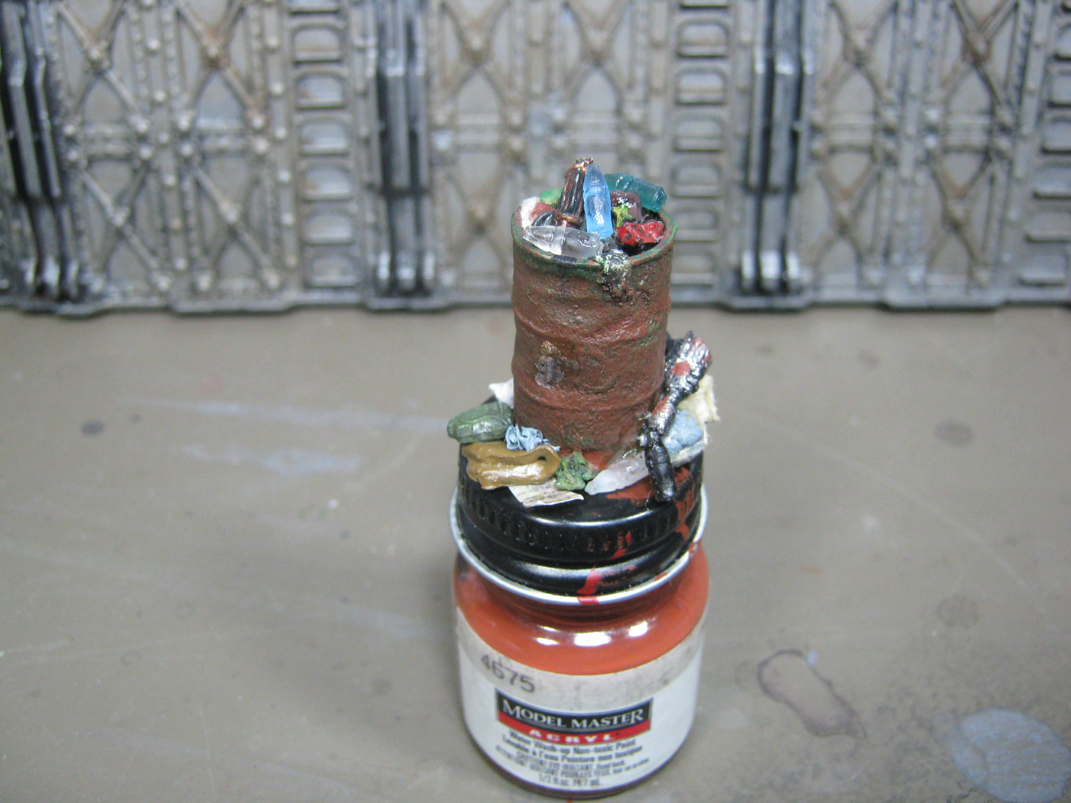 Necromunda, Rust Effect, Scratch Build, Terrain, Warhammer 40,000