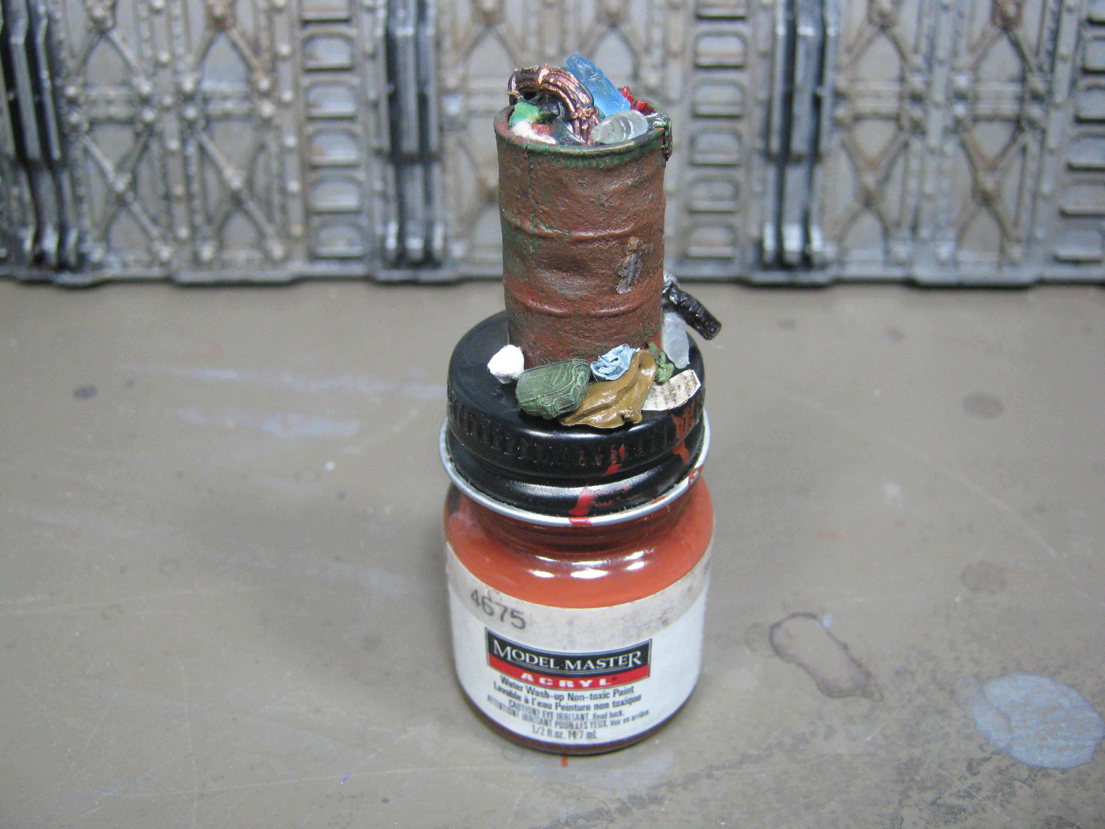 Necromunda, Rust Effect, Scratch Build, Terrain, Warhammer 40,000