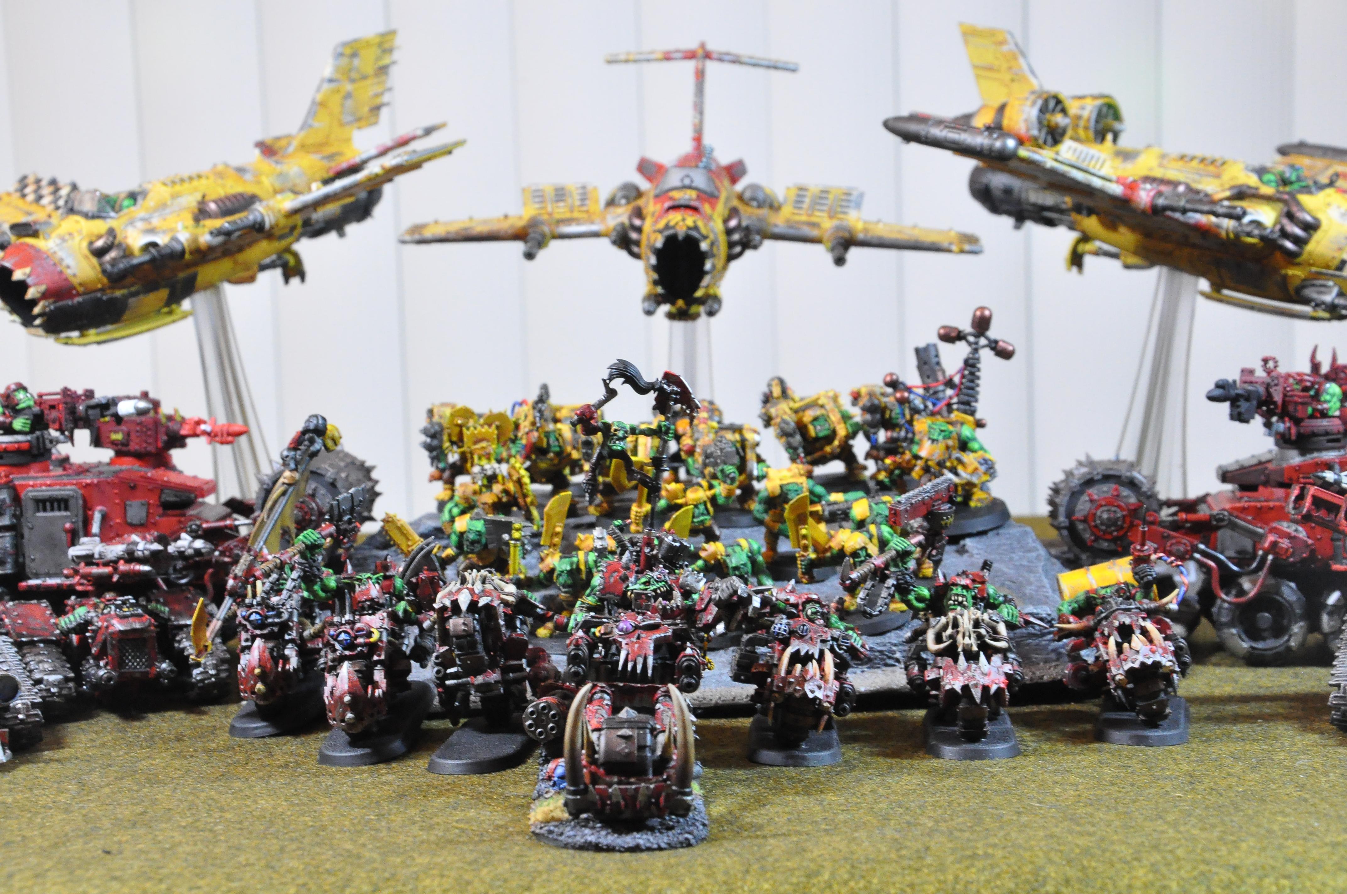 Army, Ork Army, Orks, Warhammer 40,000