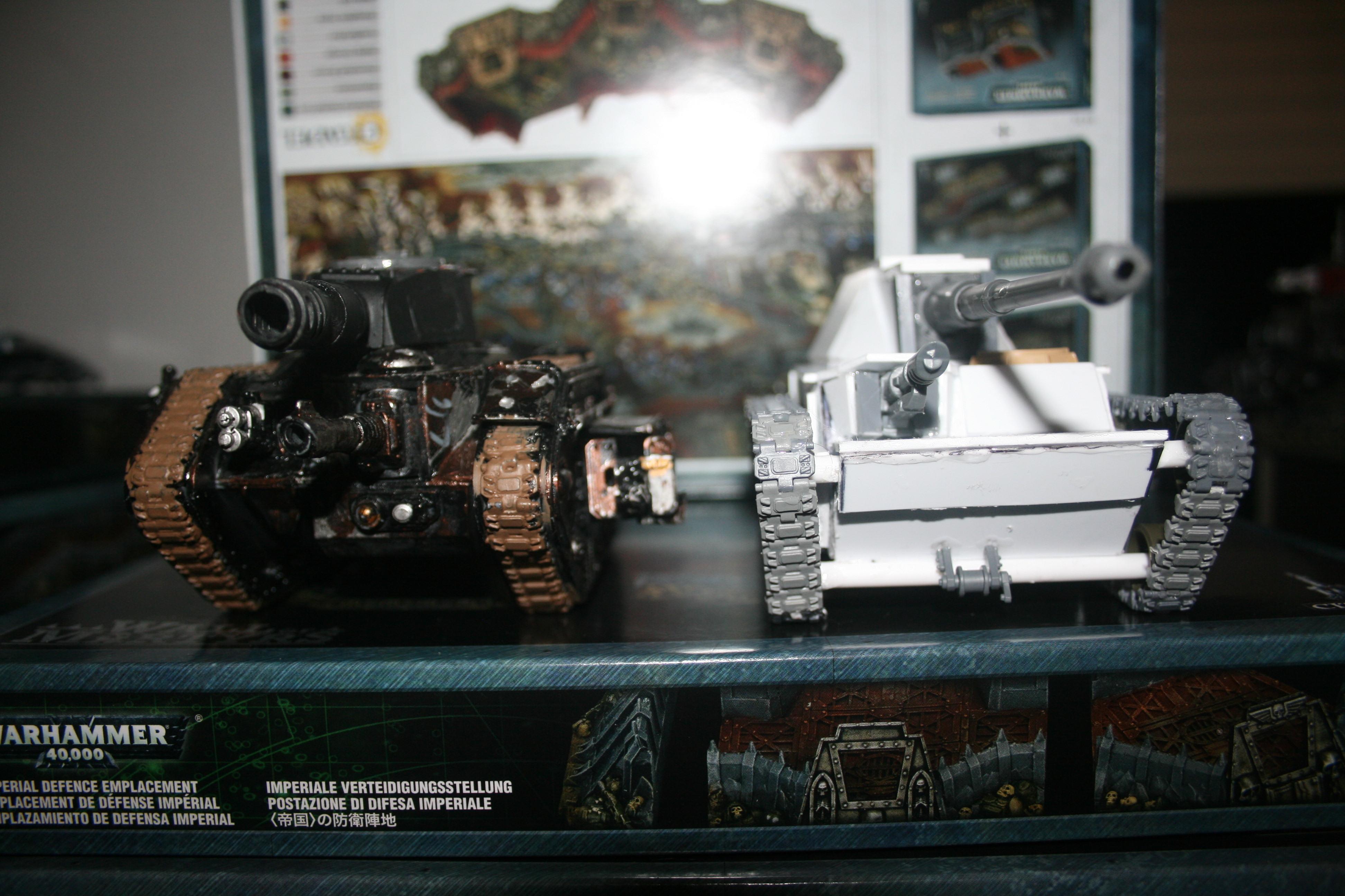 Vanguard vs Leman Russ,  size comparison