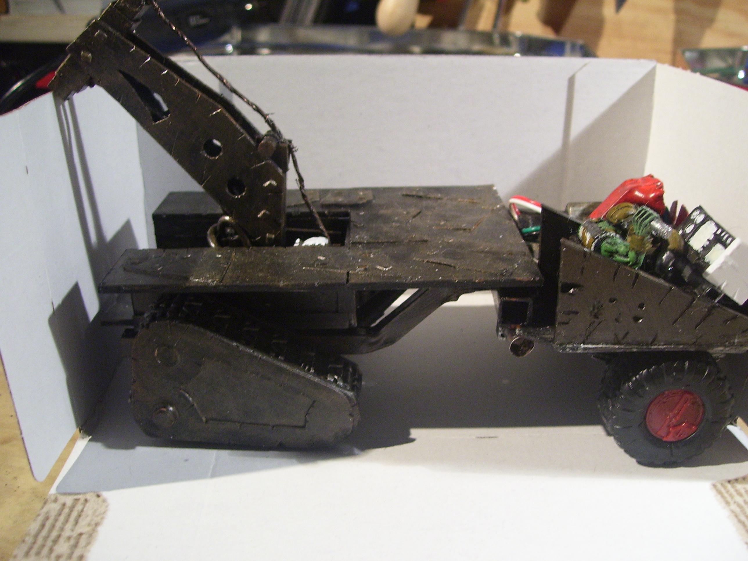 Orks, crane in place